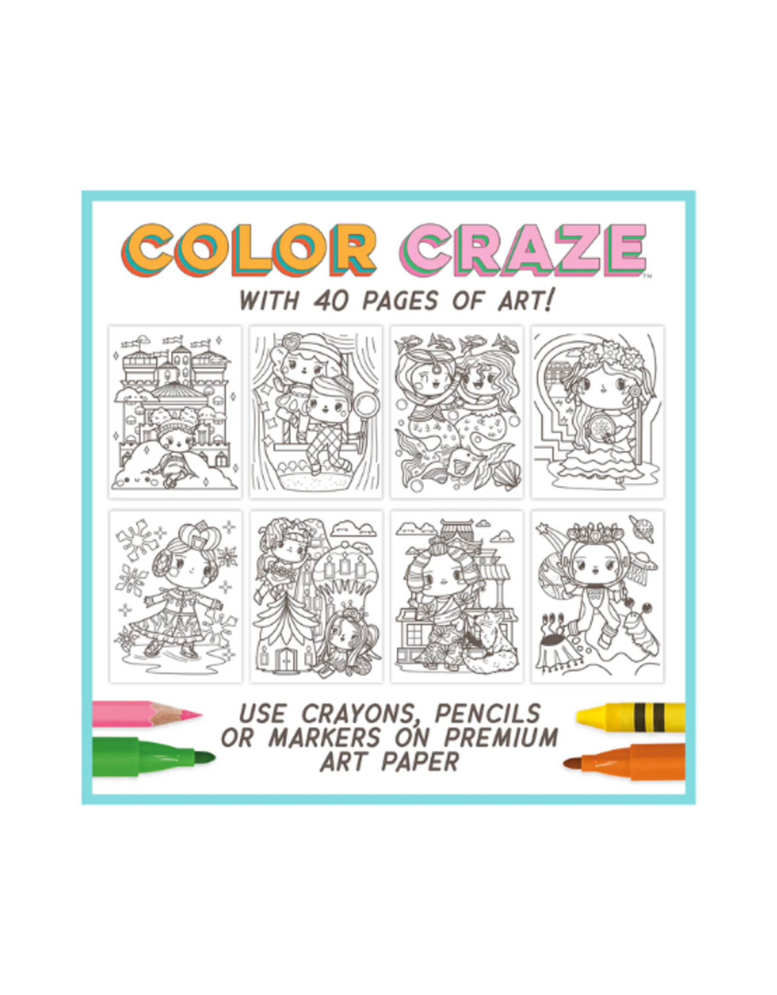 Bright Stripes Bright Stripes - Color Craze Princess Kingdoms