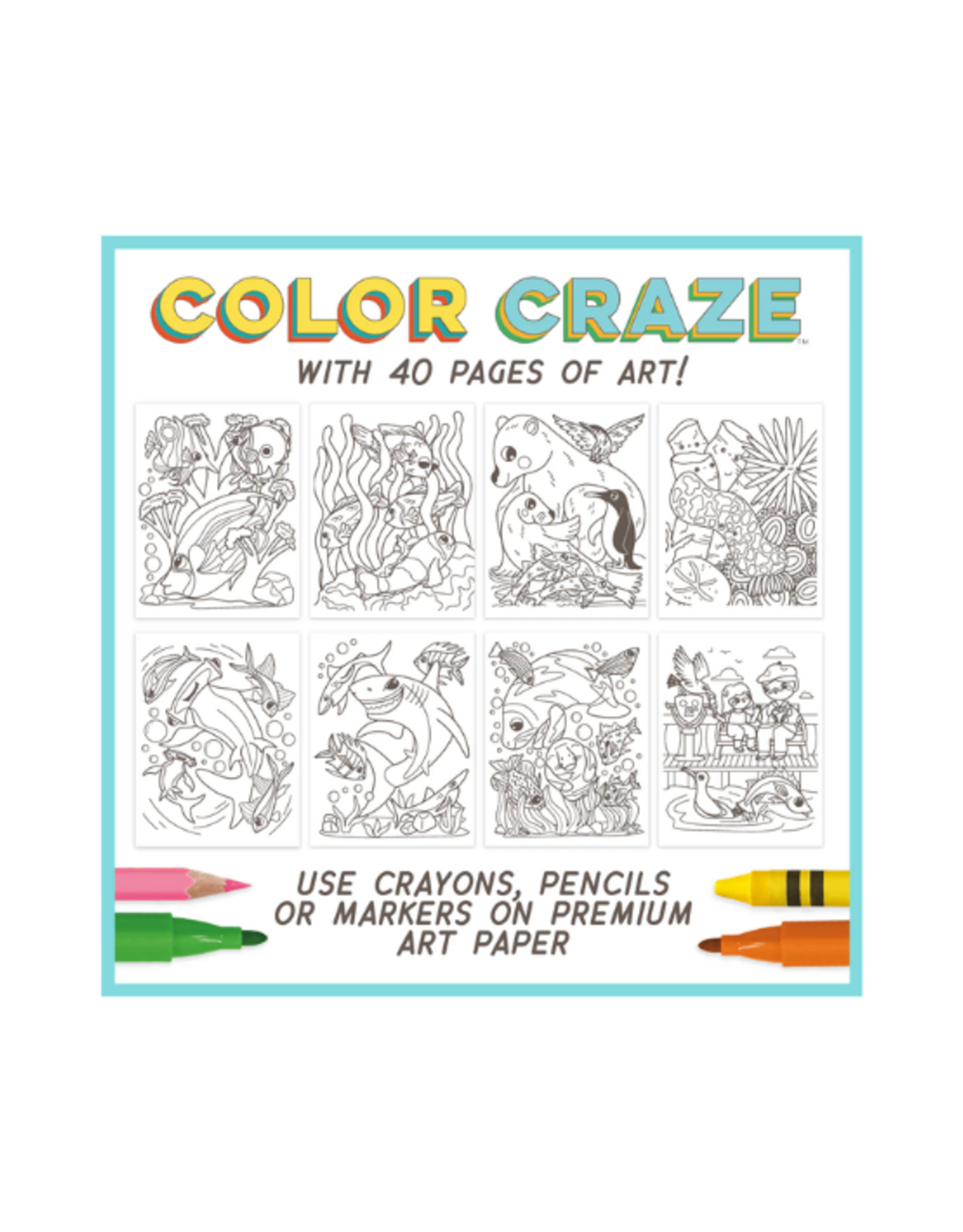 Bright Stripes Bright Stripes - Color Craze Ocean Pals