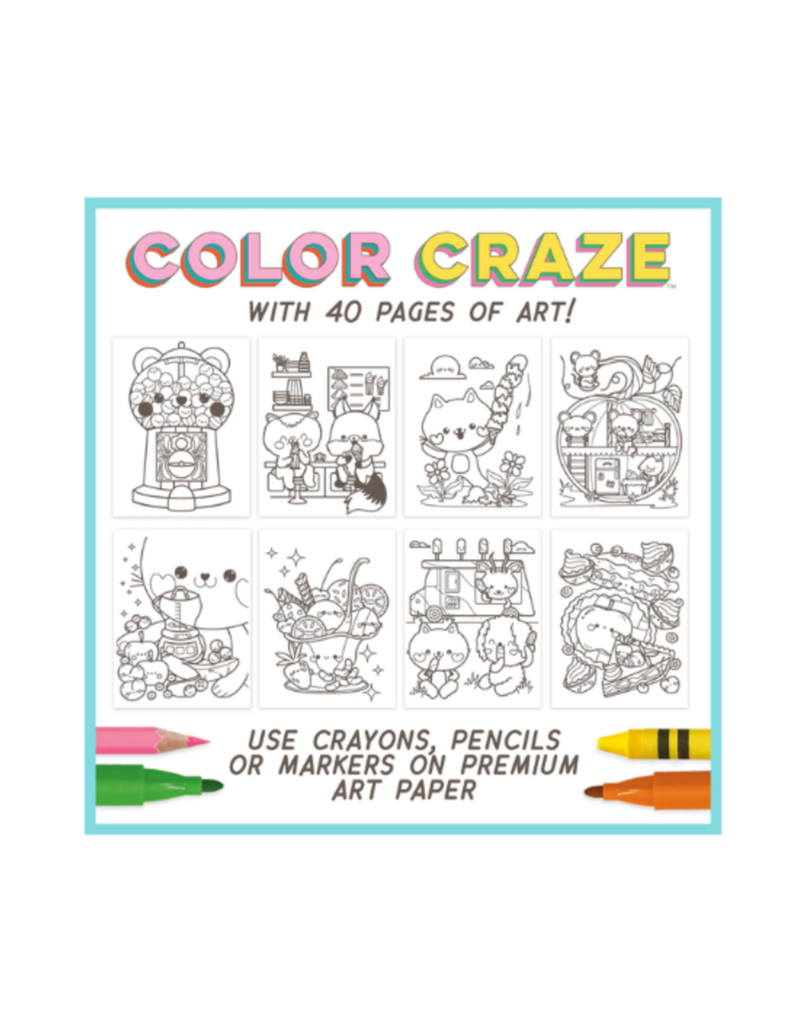 Bright Stripes Bright Stripes - Color Craze Cutie Critter Cafe