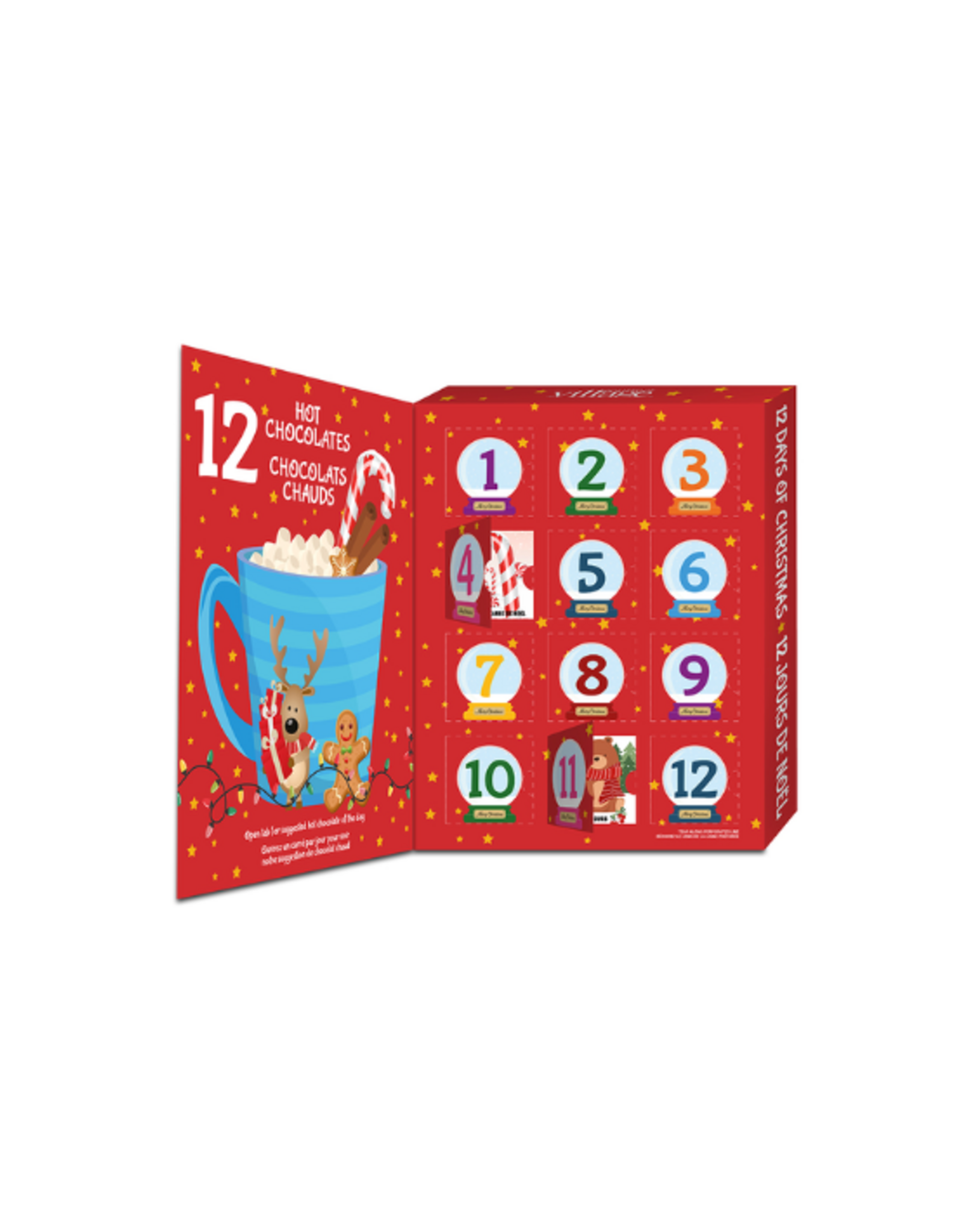 Gourmet Village Gourmet Village - Hot Chocolate 12 Days of Christmas Advent Calendar