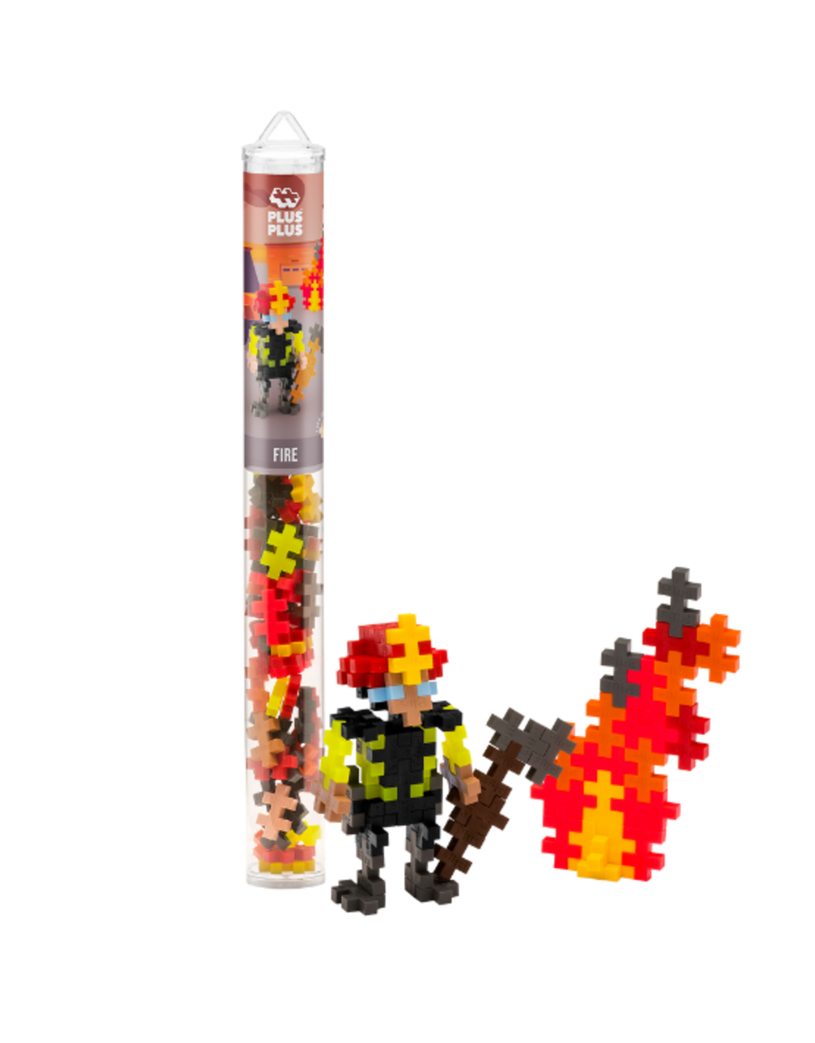 Plus Plus - Firefighter Tube 70pcs