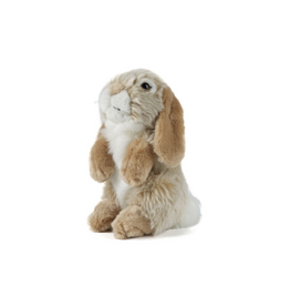 Living Nature Sitting Brown Lop Eared Rabbit