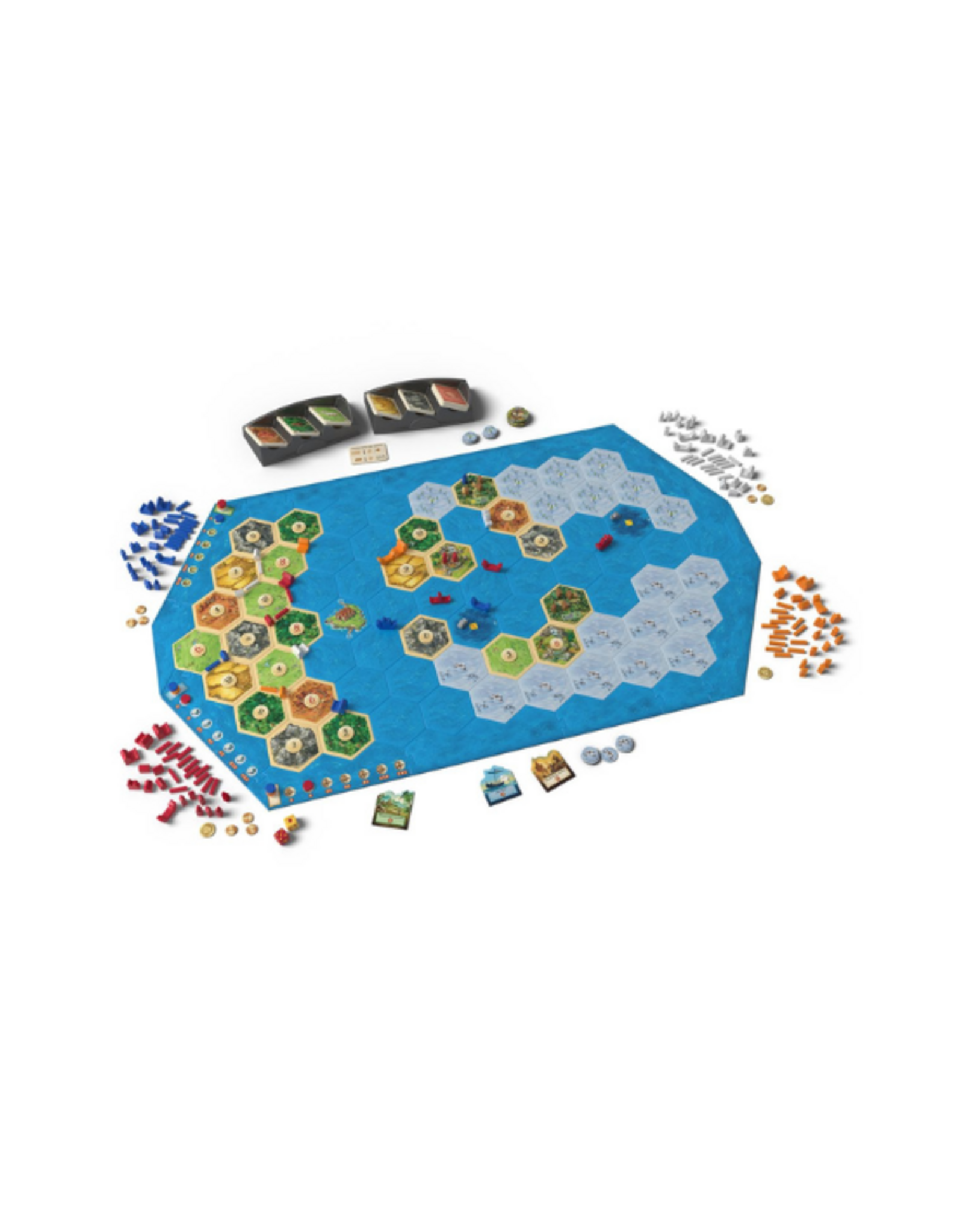 Catan Studios Catan - Expansion Explores & Pirates 6th Edition