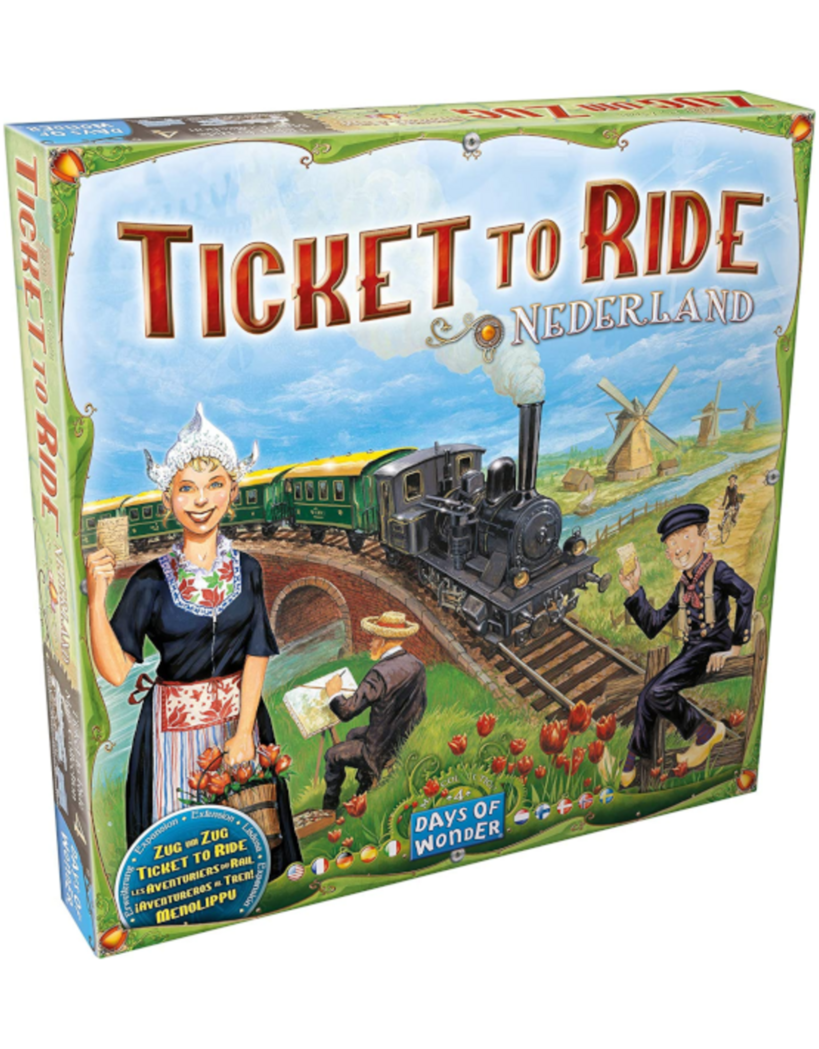Days of Wonder Days of Wonder - Ticket to Ride: Nederland