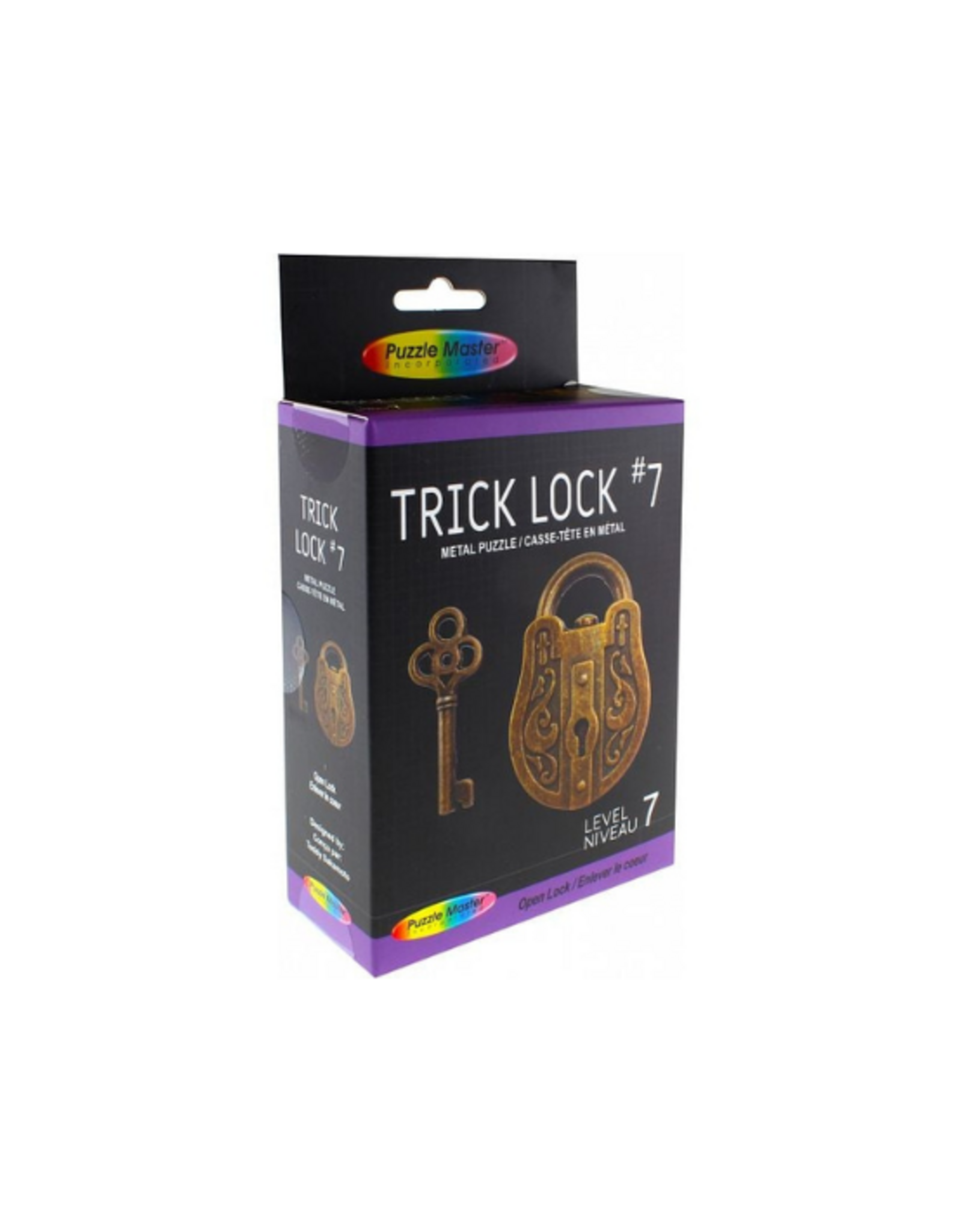 Puzzle Master Puzzle Master - Trick Lock #7 Metal Puzzle