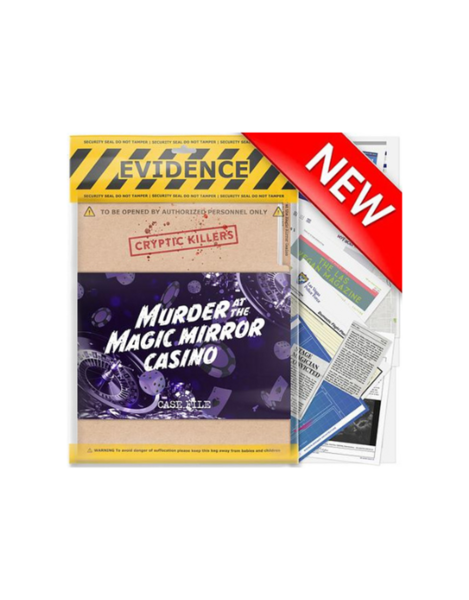 Cryptic Killers Cryptic Killers - Murder at the Magic Mirror Casino