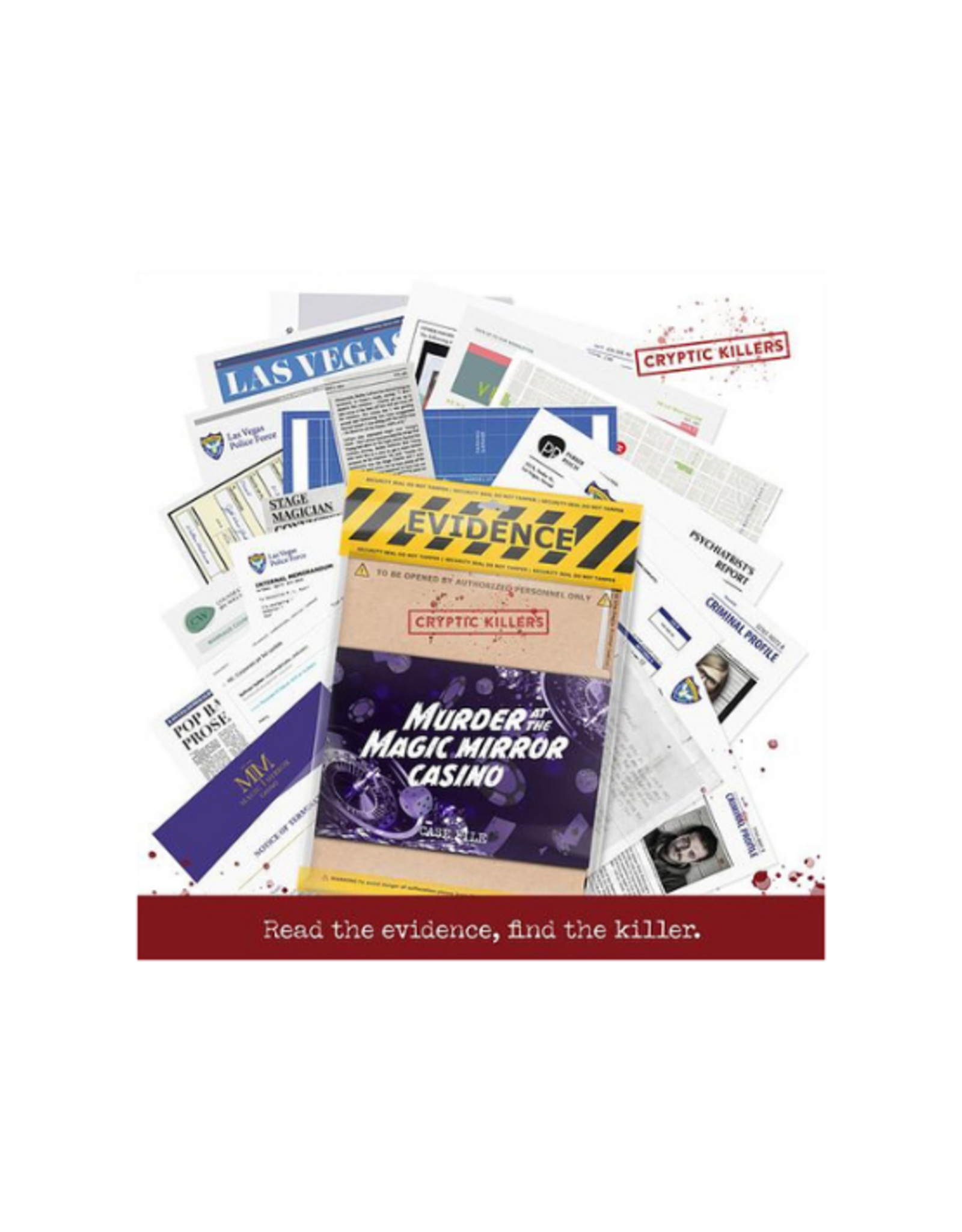 Cryptic Killers Cryptic Killers - Murder at the Magic Mirror Casino