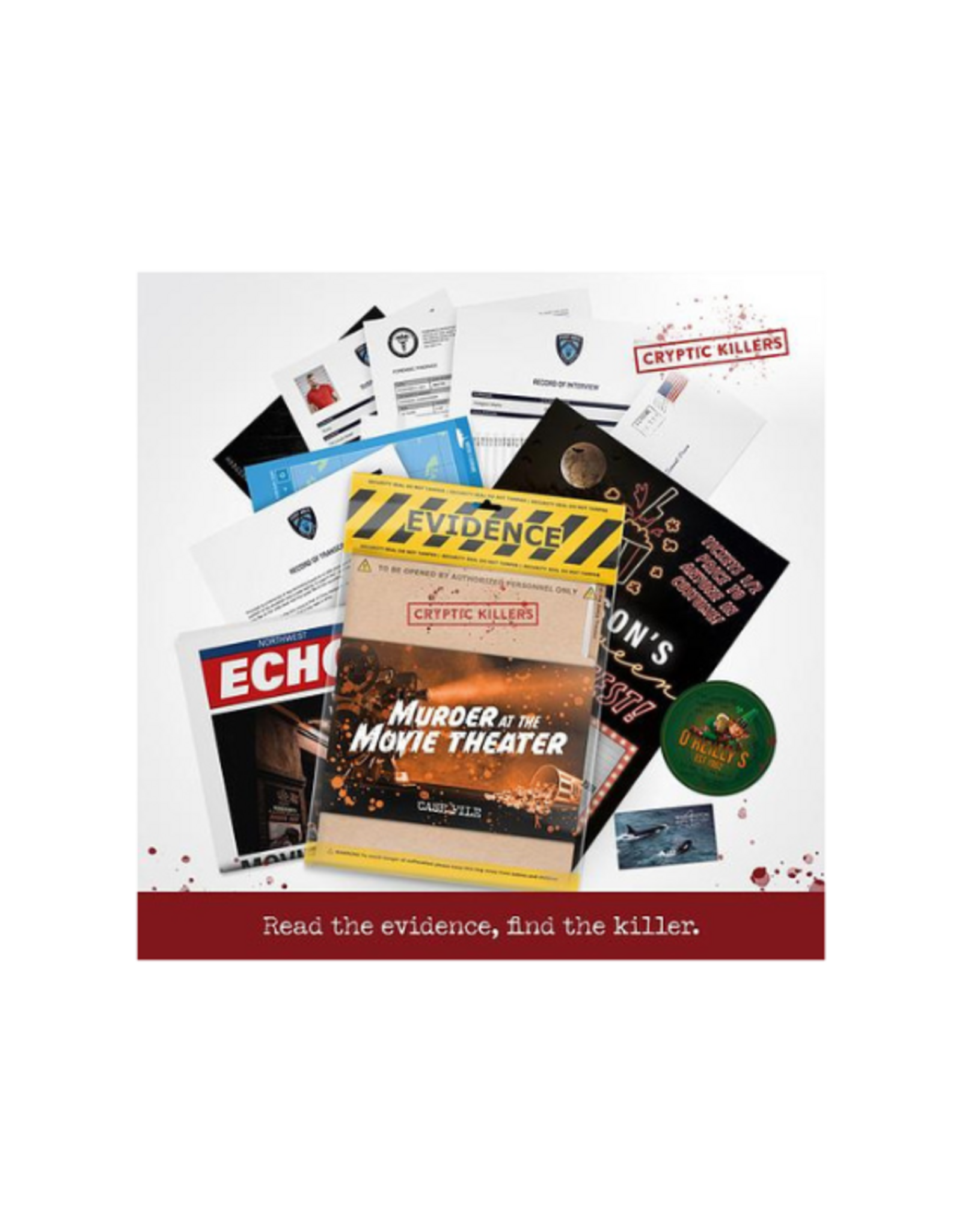 Cryptic Killers Cryptic Killers - Murder at the Movie Theater