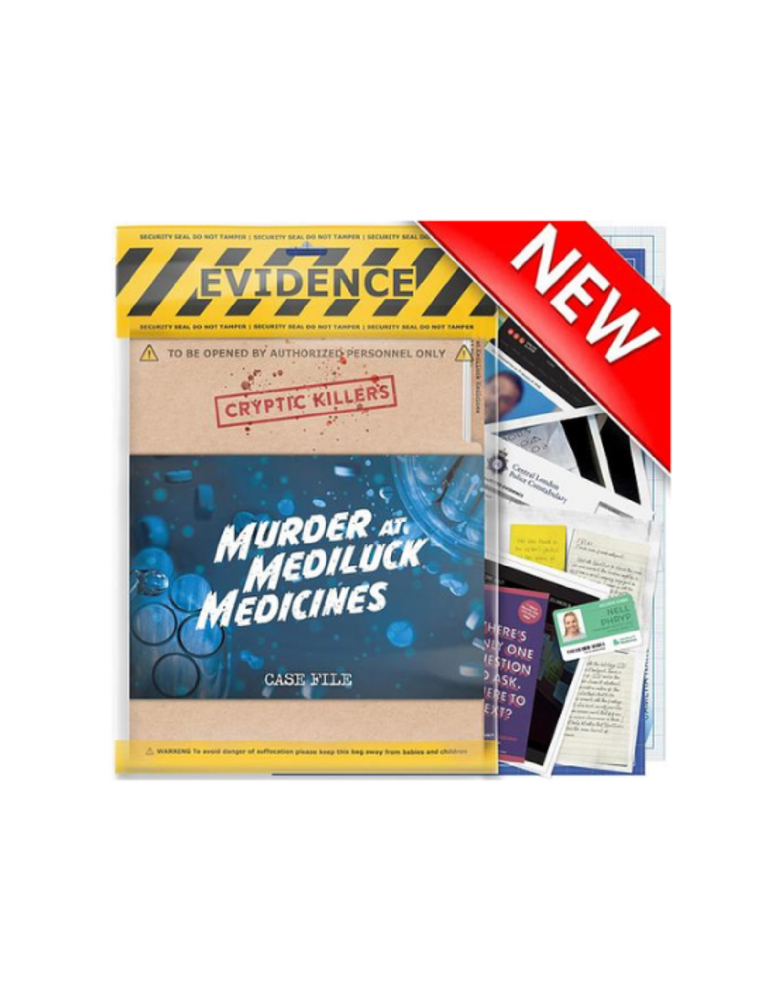 Cryptic Killers Cryptic Killers - Murder at Mediluck Medicines