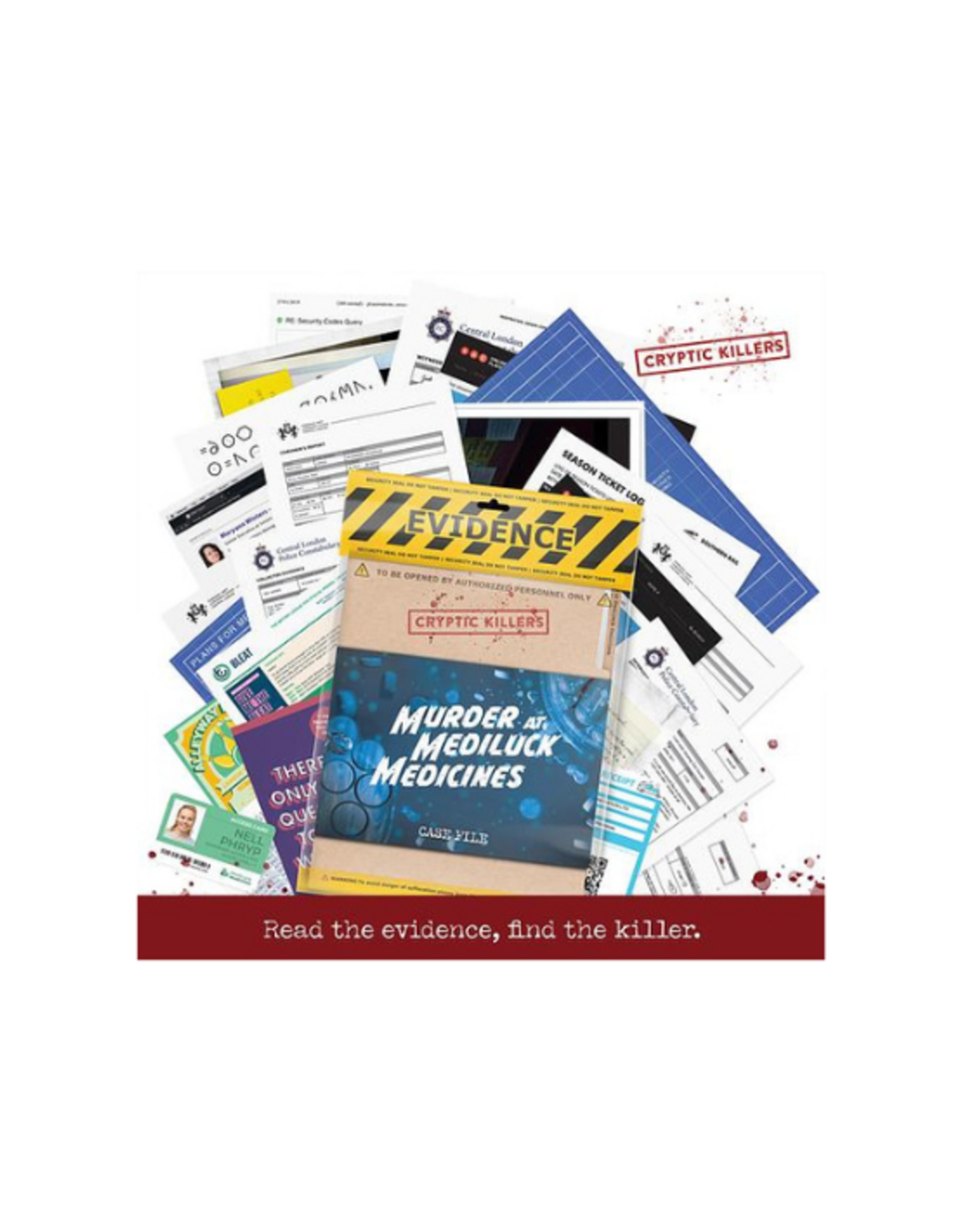 Cryptic Killers Cryptic Killers - Murder at Mediluck Medicines