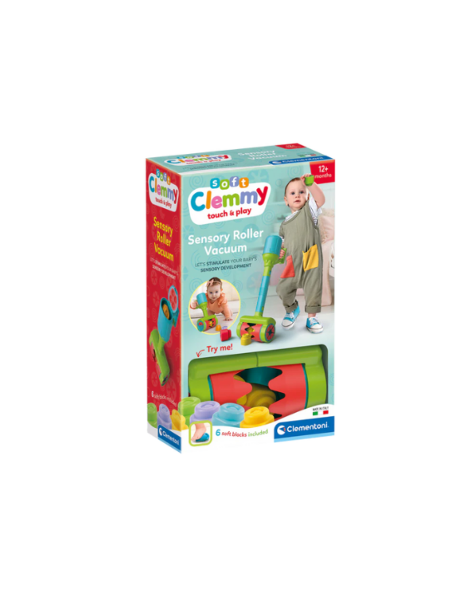 Clementoni Clementoni - Soft Clemmy Sensory Vacuum Broom