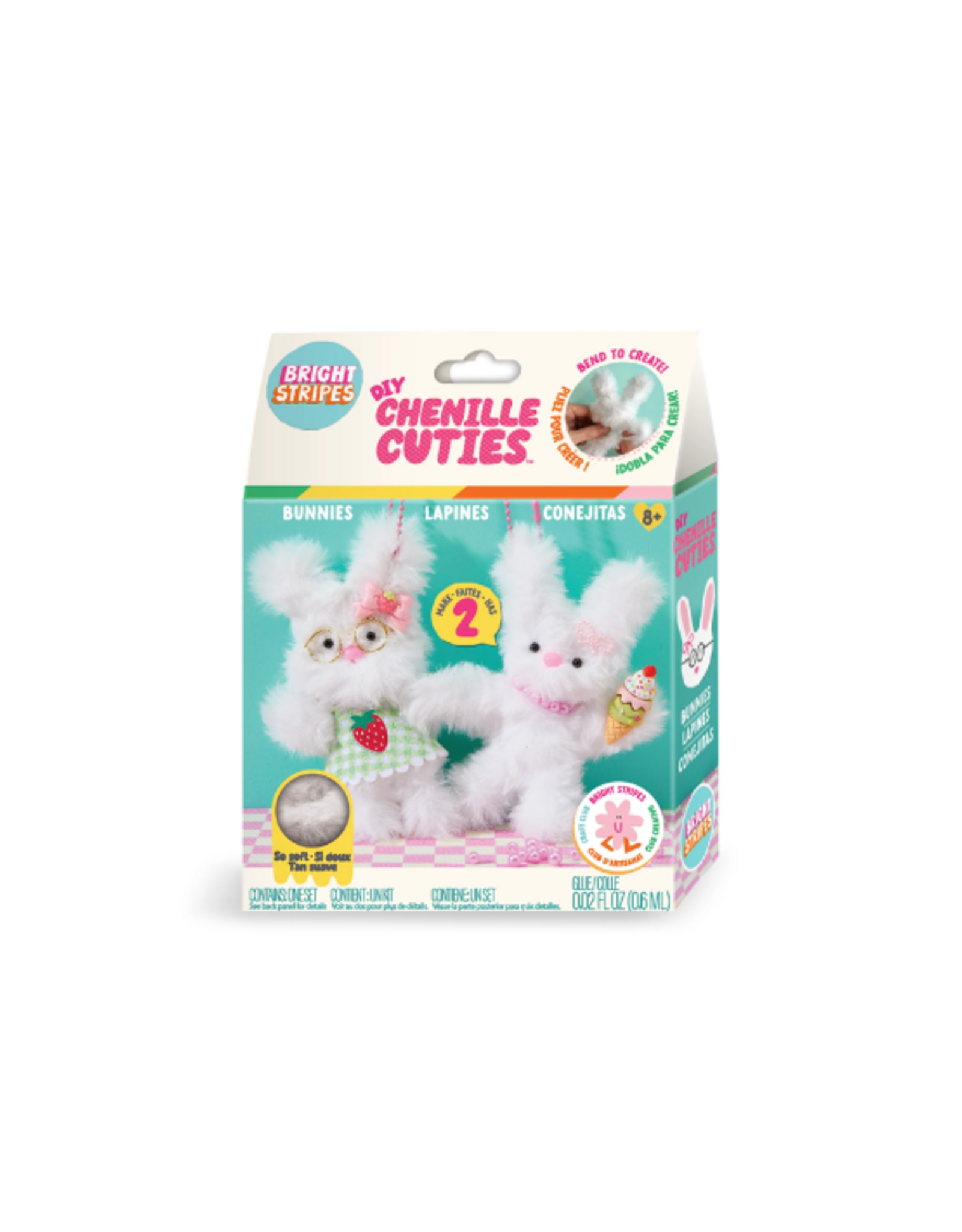 Bright Stripes Bright Stripes - DIY Chenille Cuties Bunny Babe