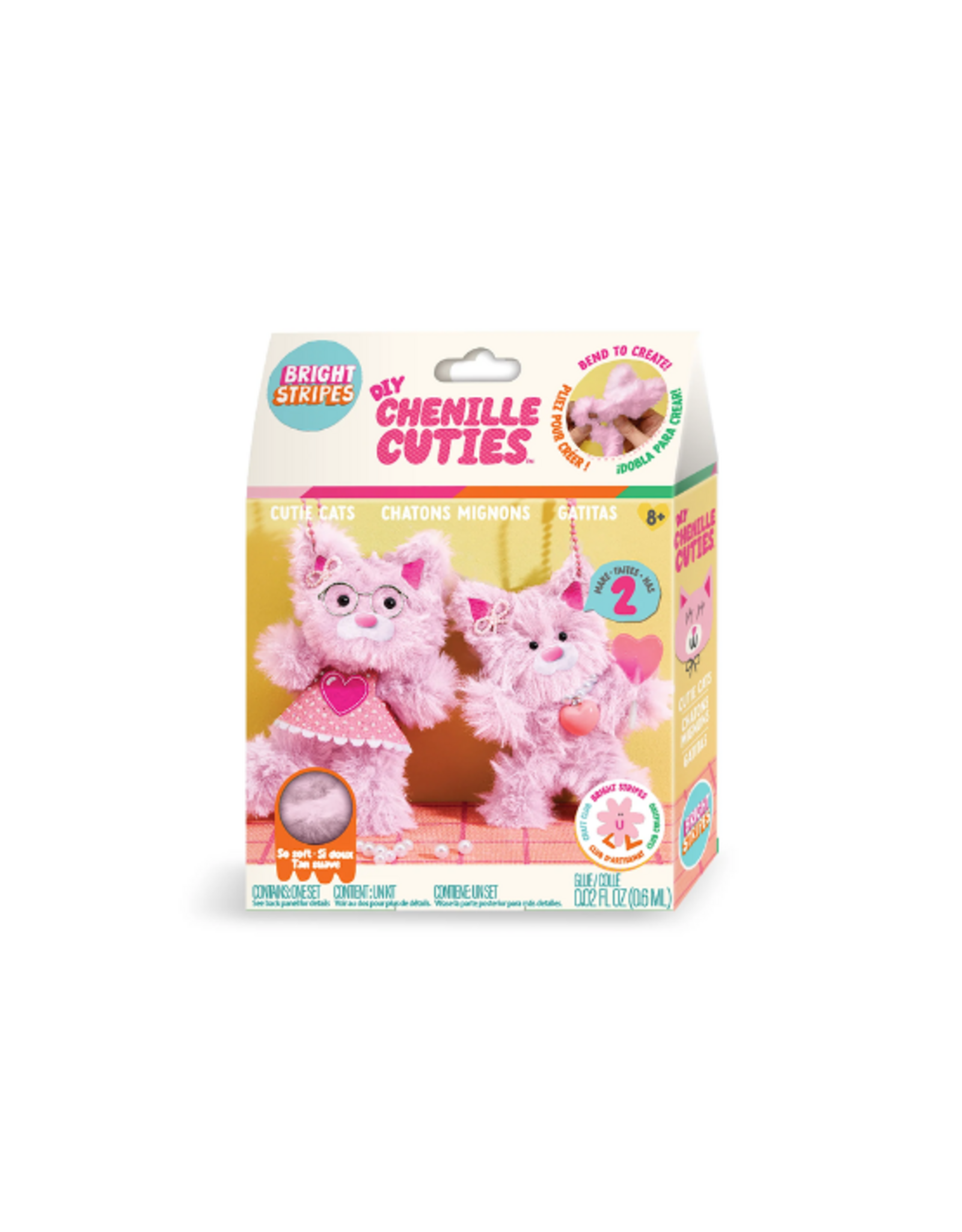 Bright Stripes Bright Stripes - DIY Chenille Cuties Cutie Cats
