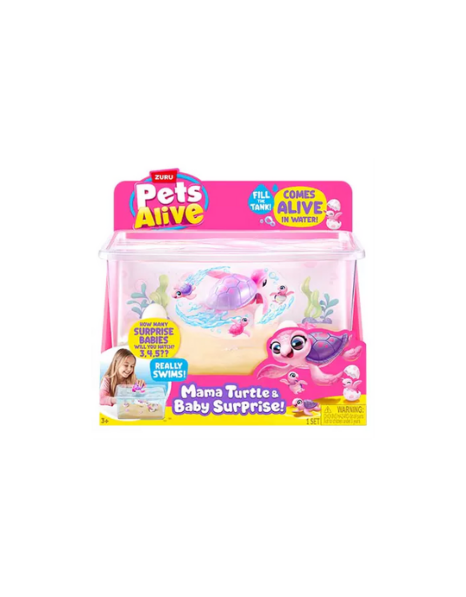 Zuru - Pets Alive Mama Turtle & Baby Surprise