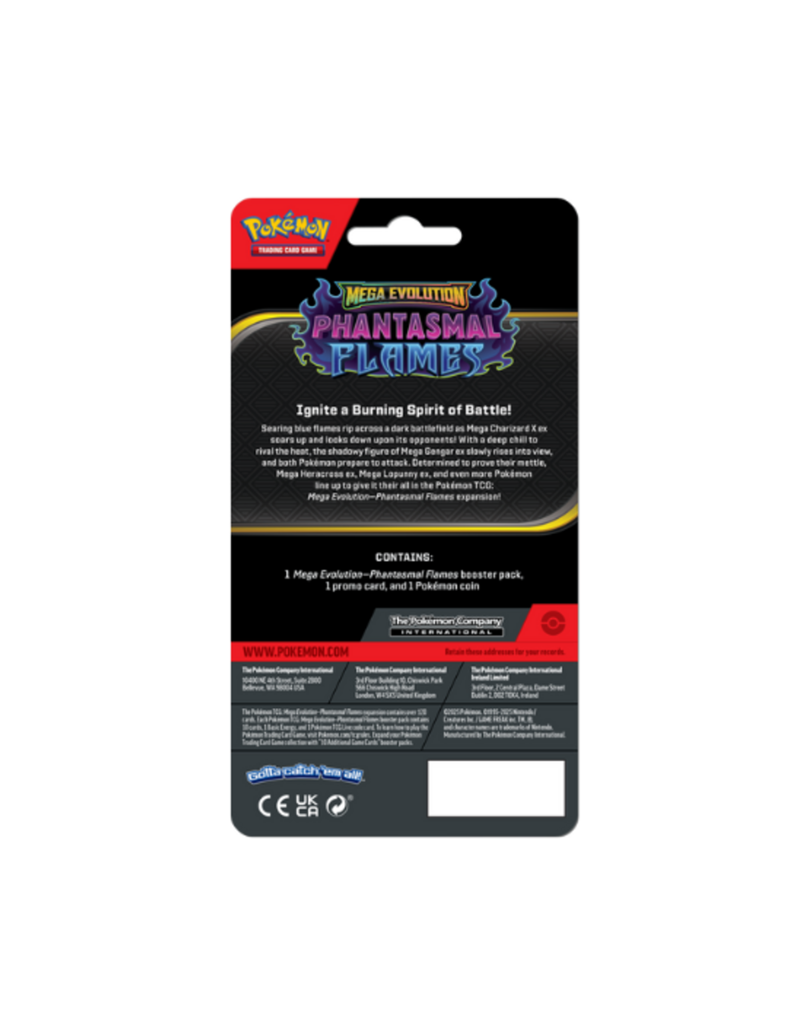 Pokemon TCG Pokemon TCG - ME02 Phantasmal Flames Checklane Blister
