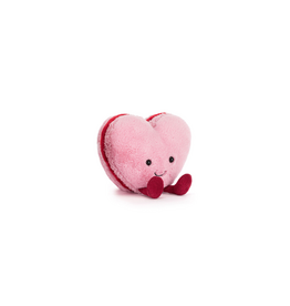 Jellycat Amuseables Colette Heart Macaron Pink