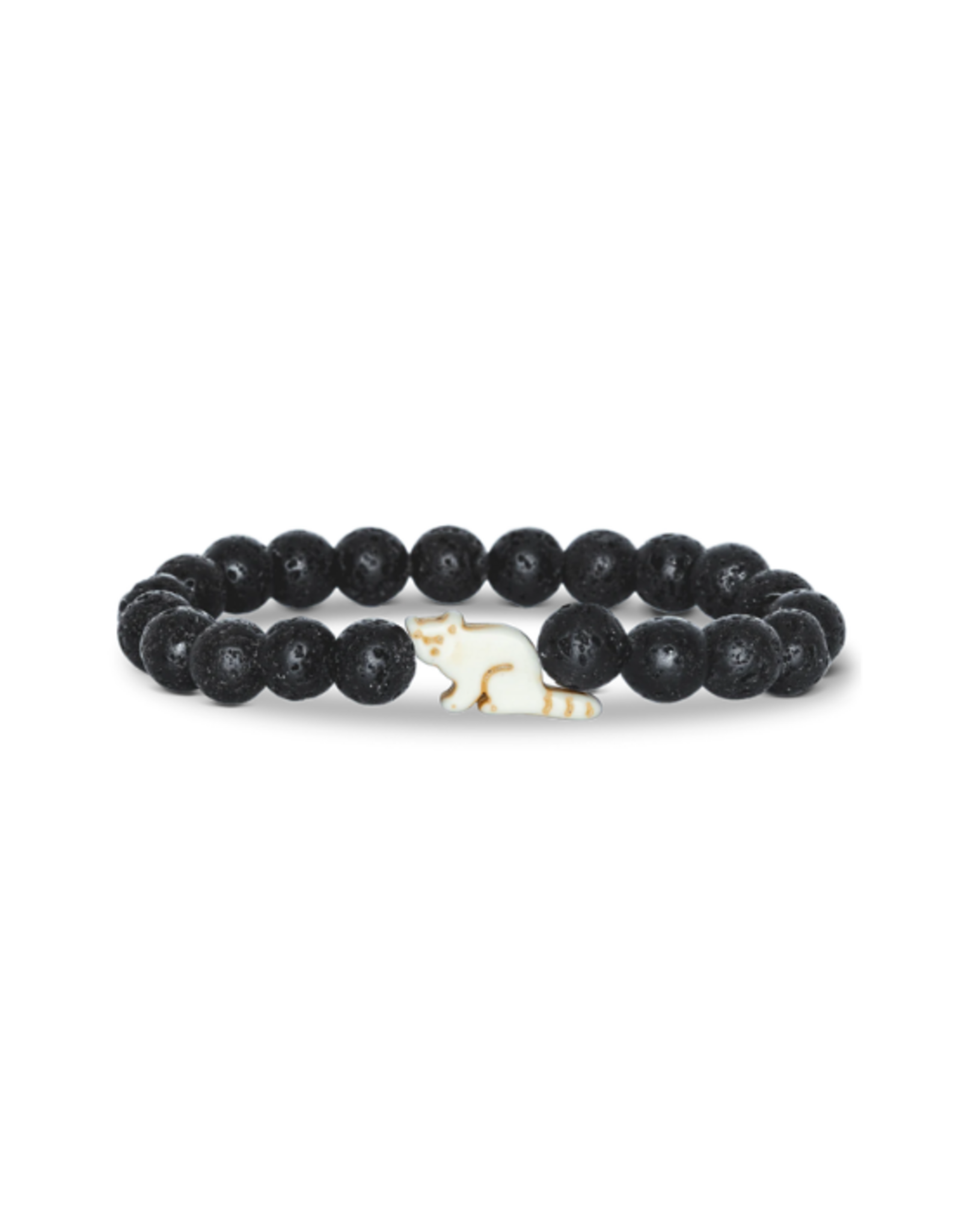 Fahlo Fahlo - The Dash Bracelet Red Panda (Lava Stone)