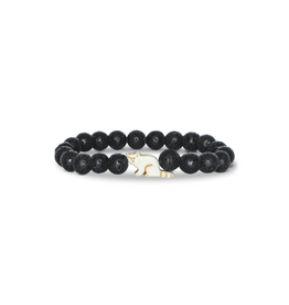 Fahlo Fahlo The Dash Bracelet Red Panda (Lava Stone)