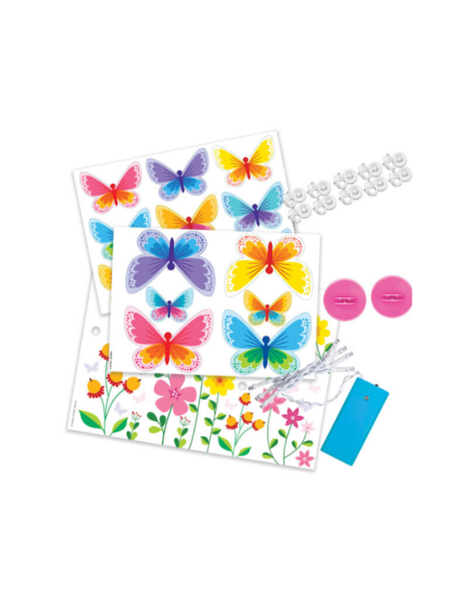 4M 4M - Glow 3D Butterfly Canvas