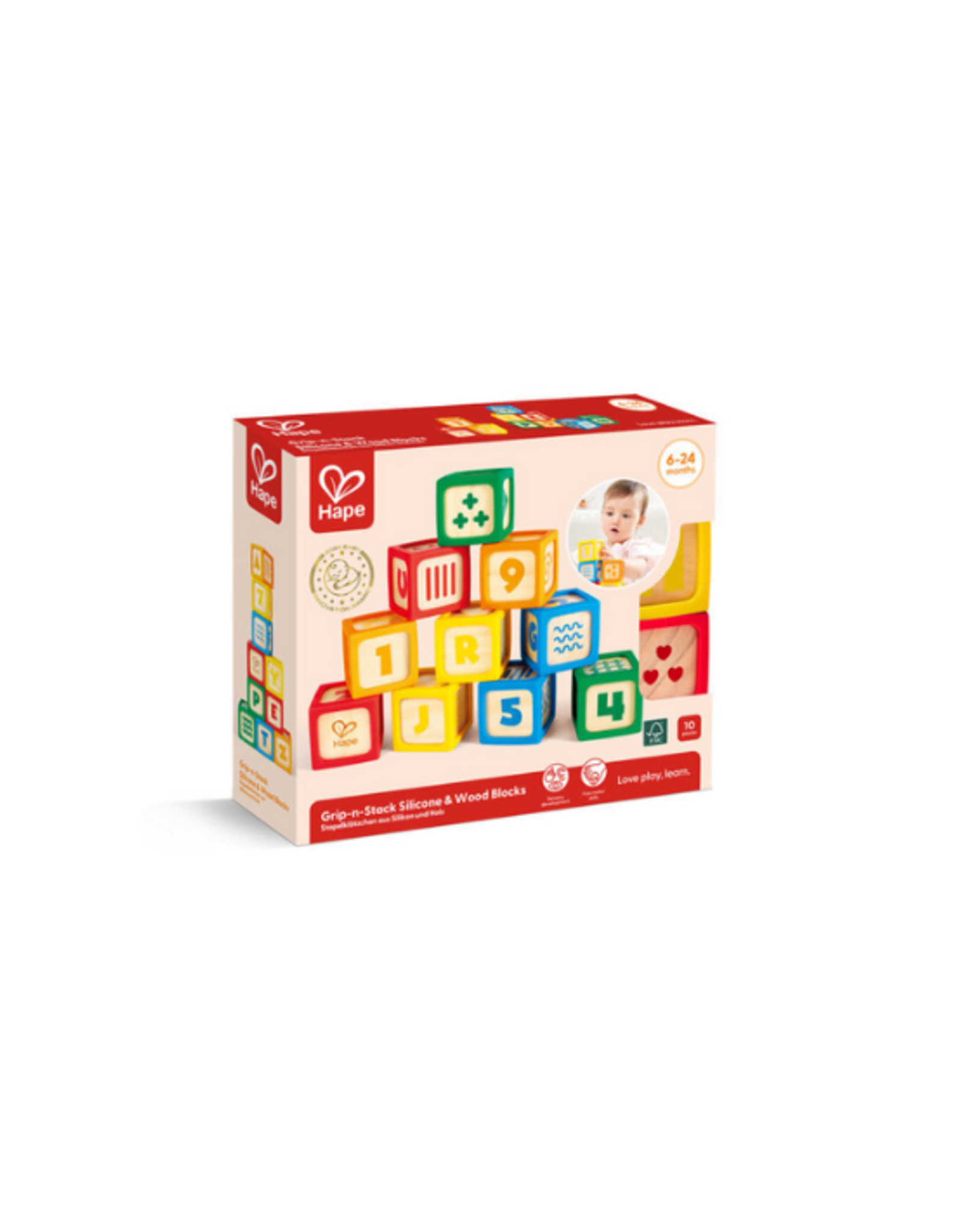 Hape Hape - Silicone & Wood Blocks