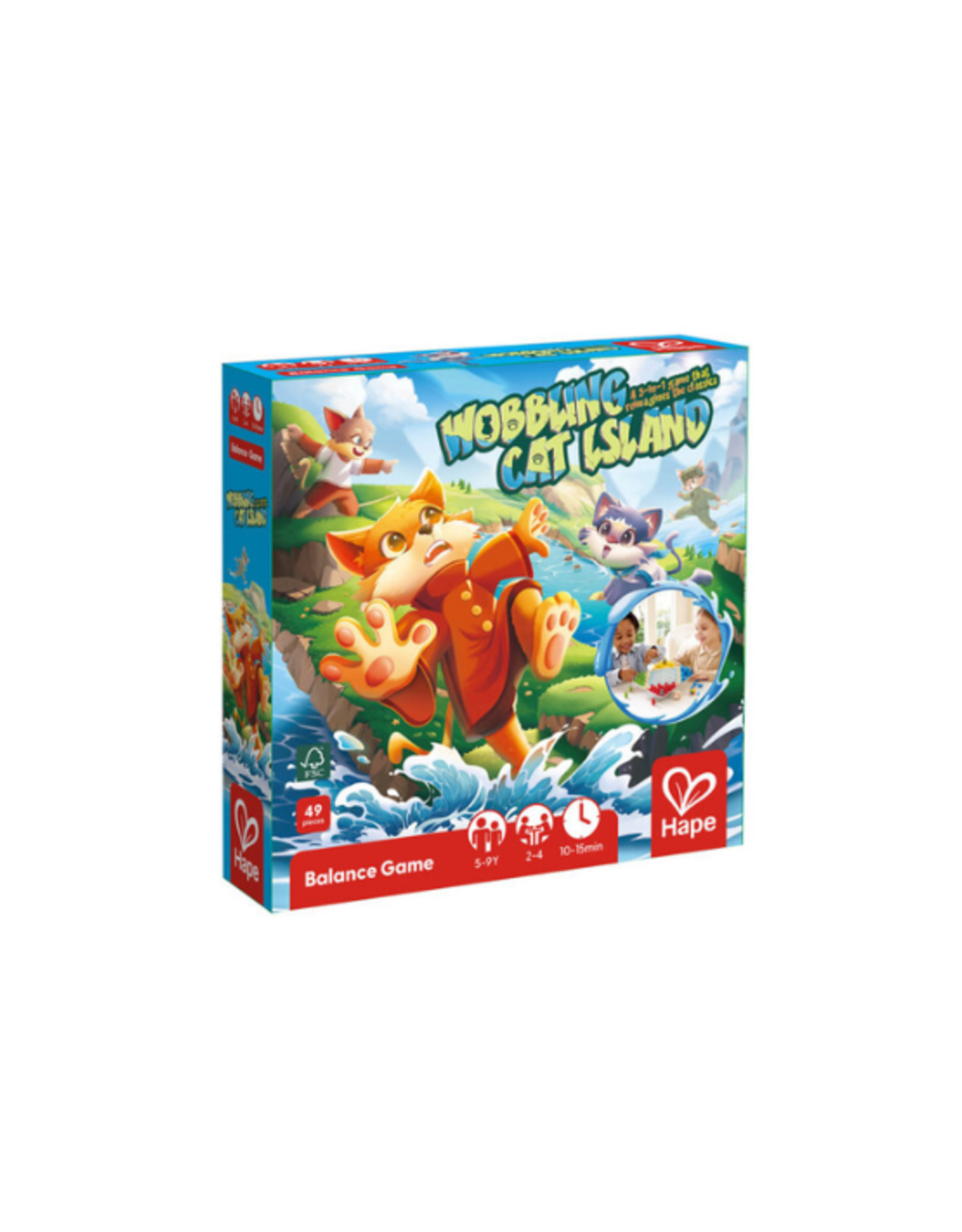 Hape Hape - Wobbling Cat Island