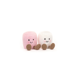 Jellycat Amuseables Pink and White Marshmallows
