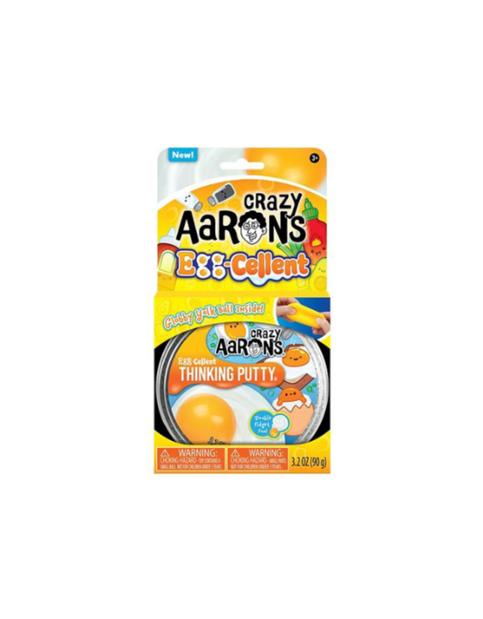 Crazy Aarons Crazy Aarons - 4" Eggcellent Thinking Putty