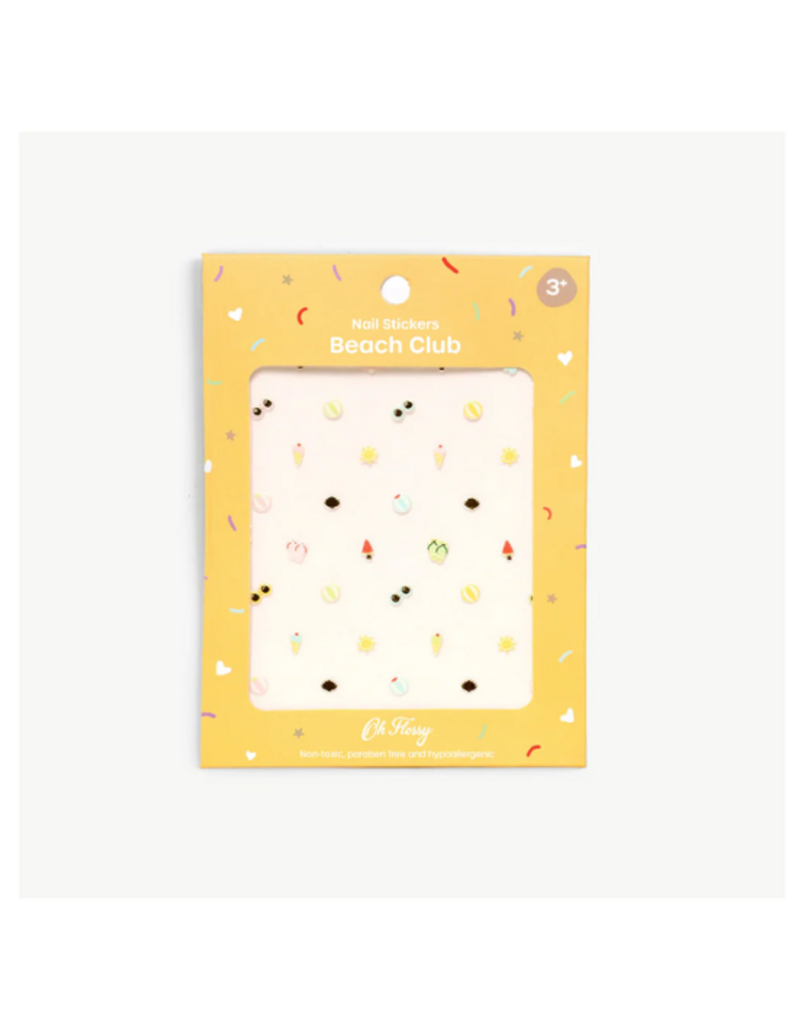 Oh Flossy Oh Flossy - Nail Stickers Beach Club