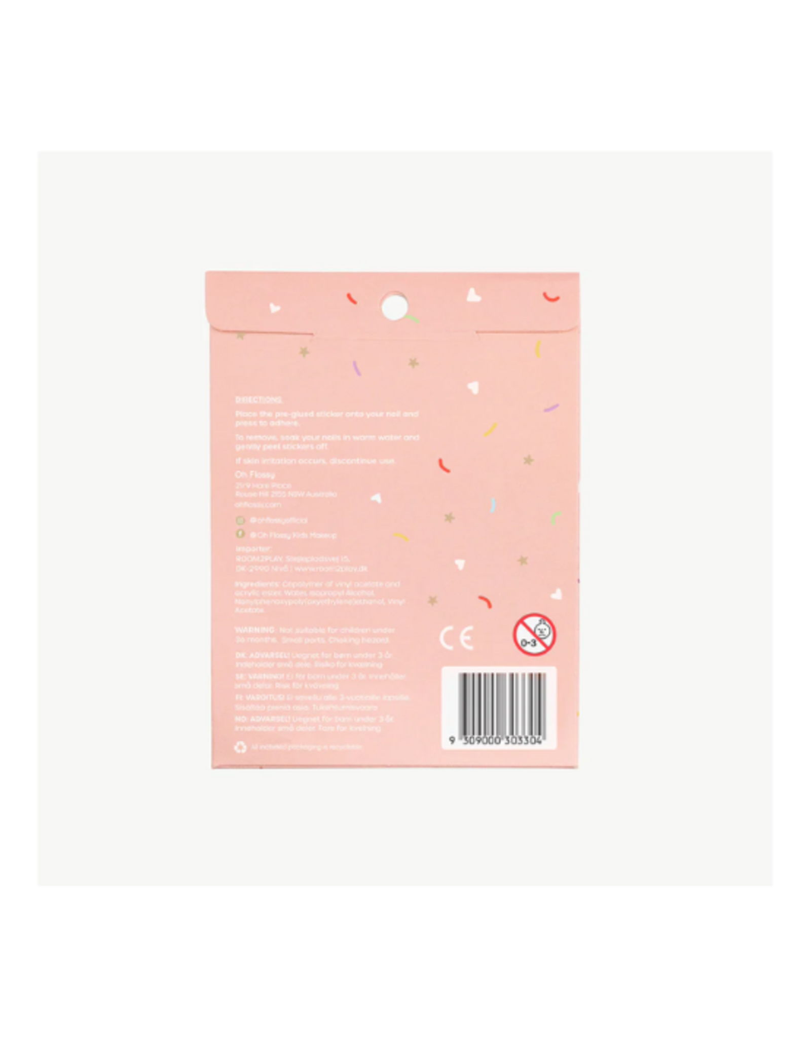 Oh Flossy Oh Flossy - Nail Stickers Flowers