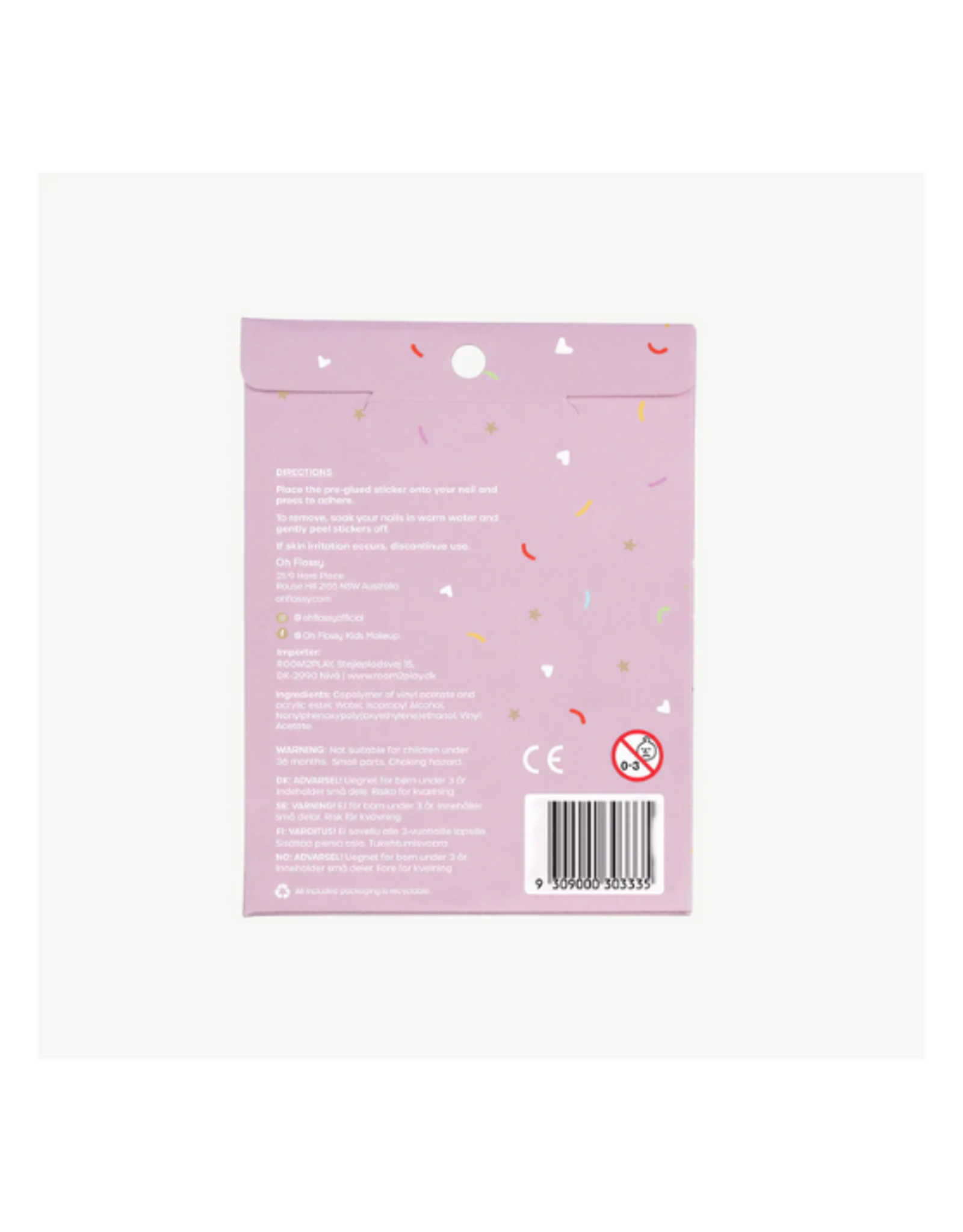 Oh Flossy Oh Flossy - Nail Stickers Sweets