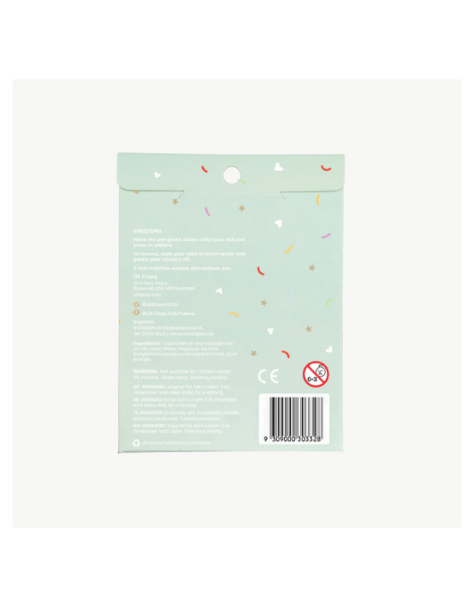 Oh Flossy Oh Flossy - Nail Stickers Superhero