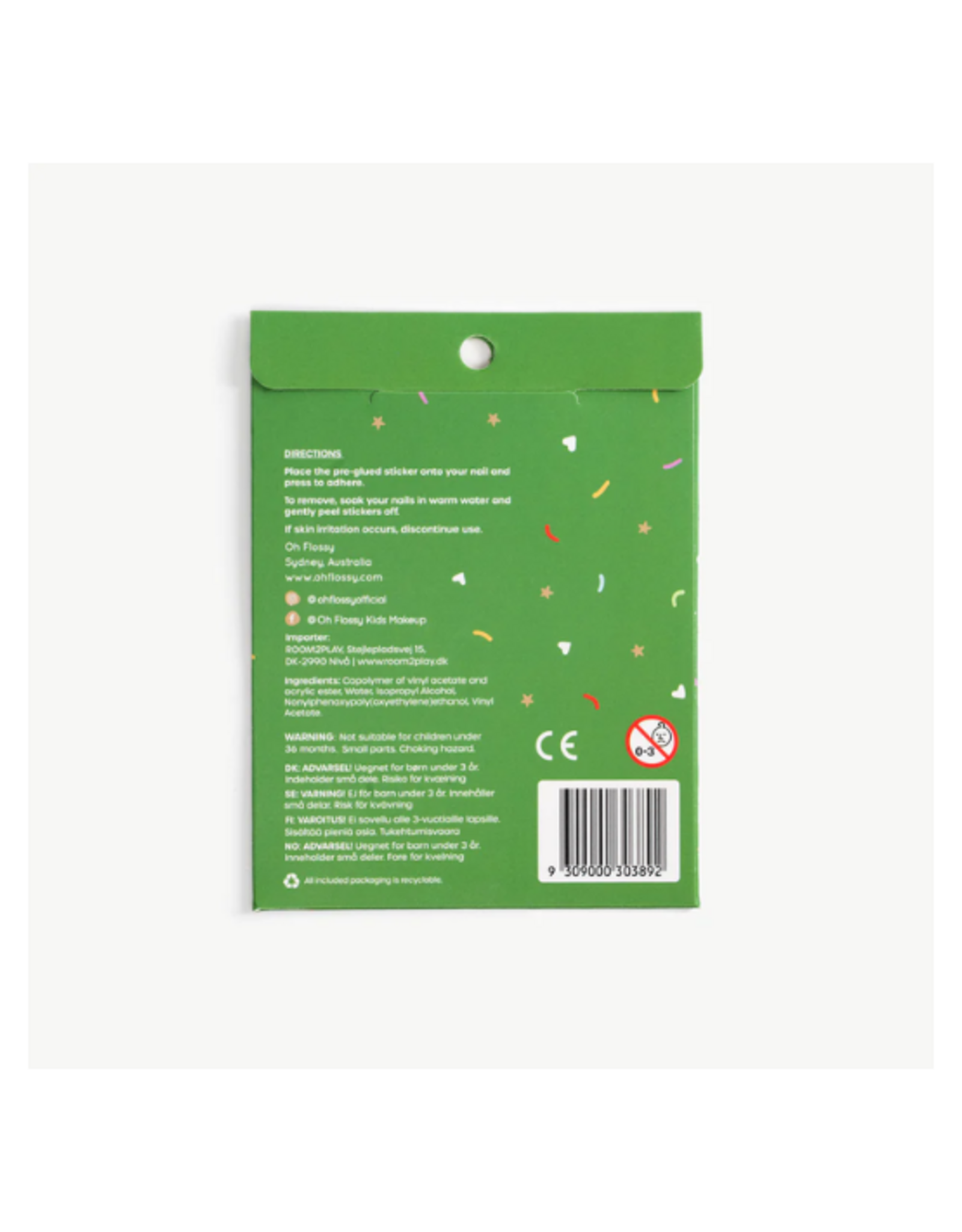 Oh Flossy Oh Flossy - Nail Stickers Wild Wonders