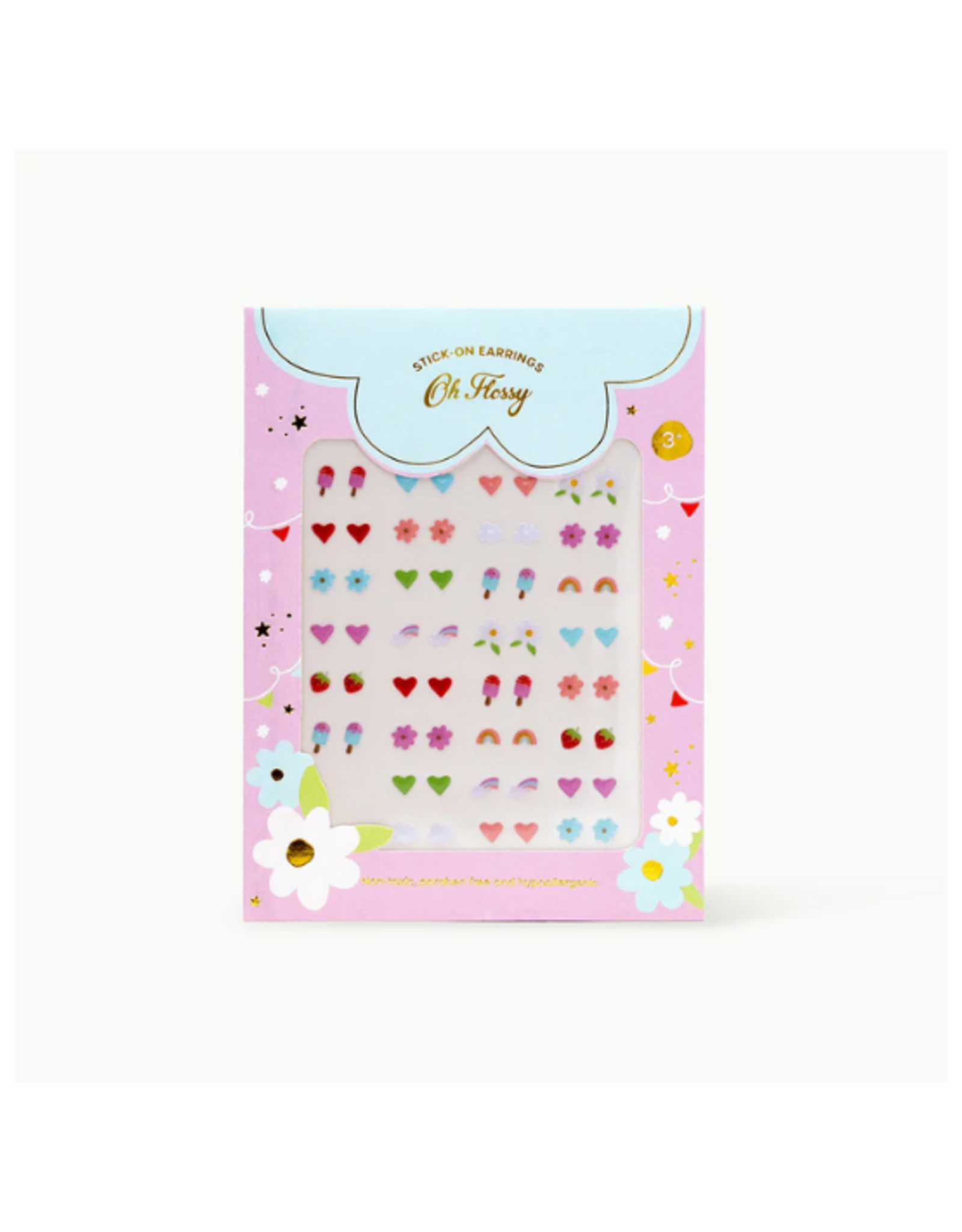 Oh Flossy Oh Flossy - Kids Stick-On Earrings