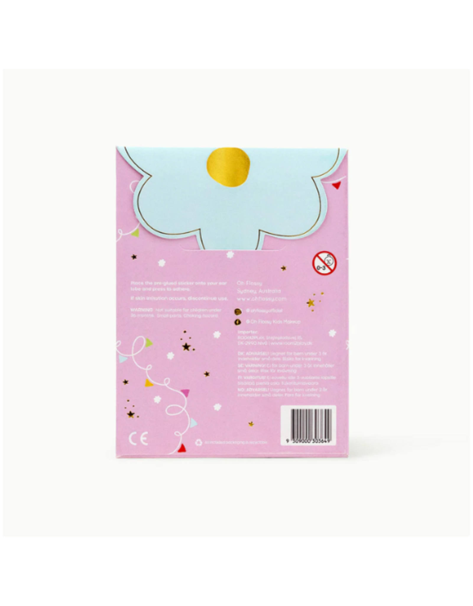 Oh Flossy Oh Flossy - Kids Stick-On Earrings