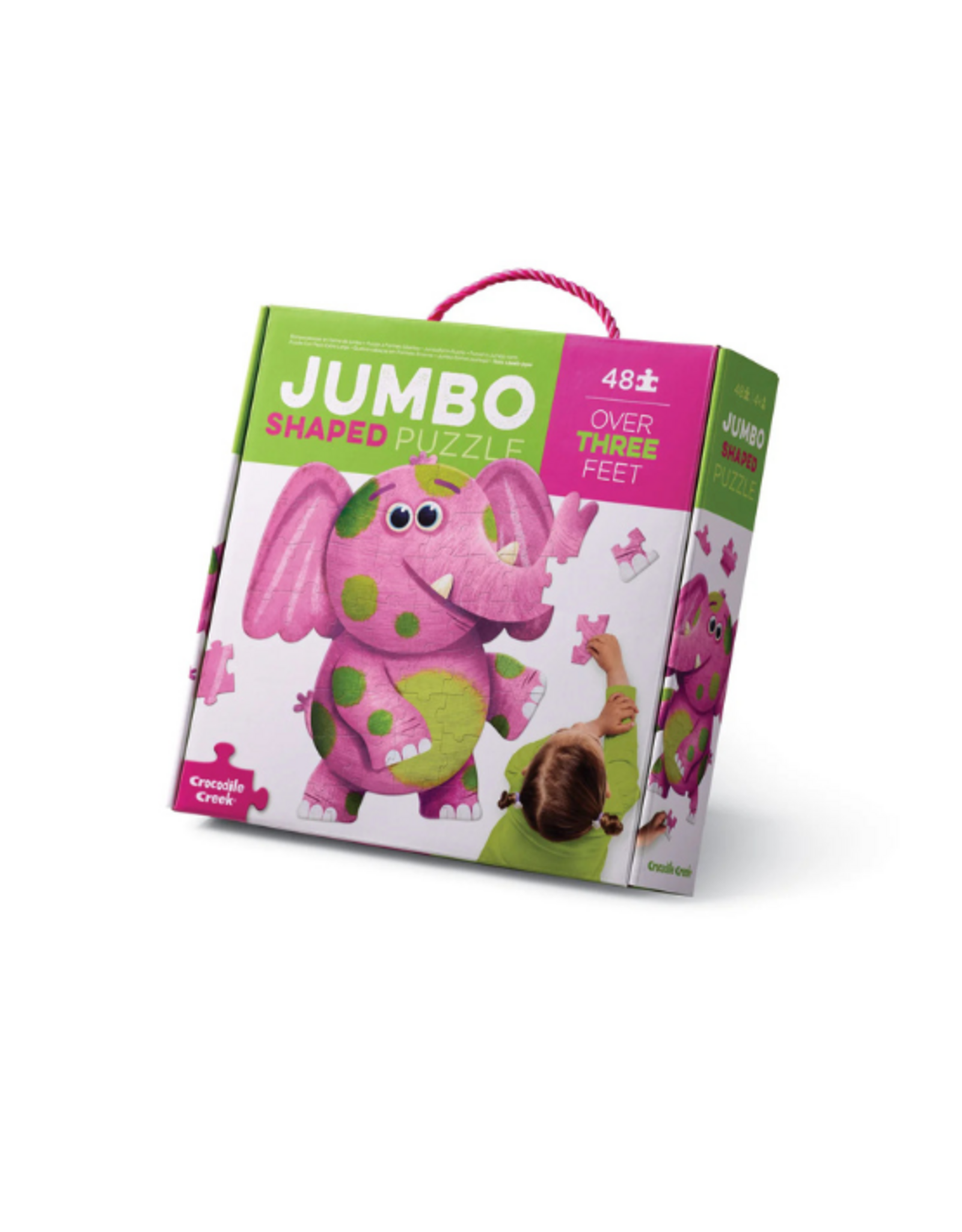 Crocodile Creek - Jumbo Puzzle Elephant 48pcs