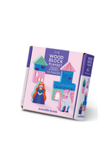 Crocodile Creek - Build & Play Mini Wood Blocks Princess Palace