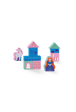 Crocodile Creek - Build & Play Mini Wood Blocks Princess Palace