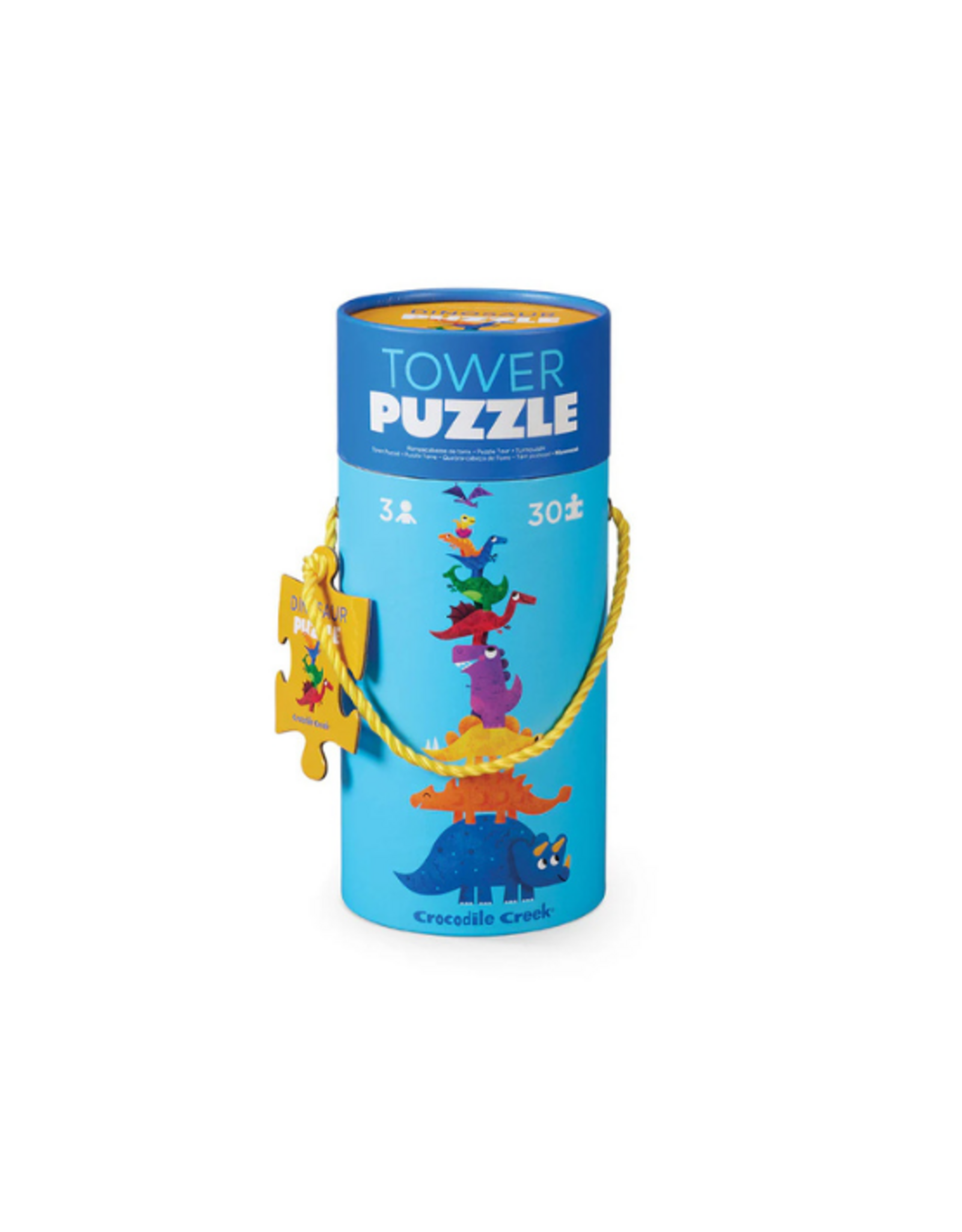 Crocodile Creek - Tower Puzzle Dinosaur 30pcs