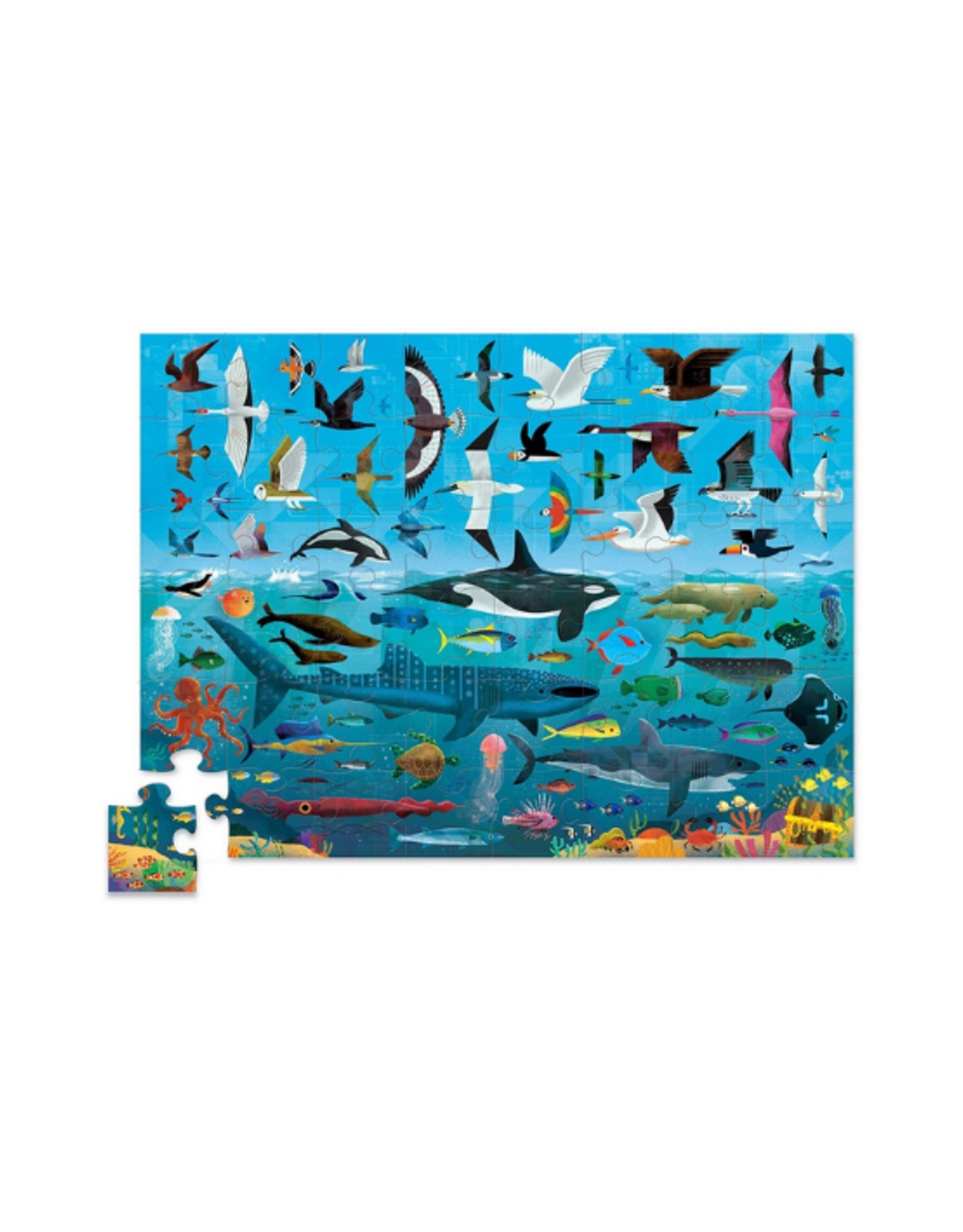 Crocodile Creek - Above & Below Sea and Sky 48pcs