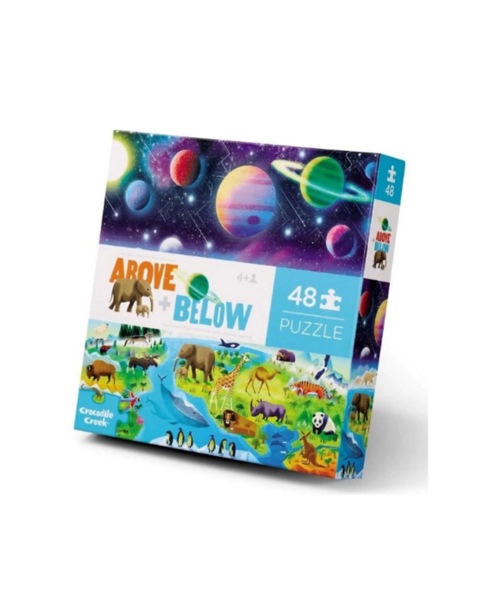 Crocodile Creek - Above & Below/Earth & Space 48pcs