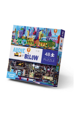 Crocodile Creek - Above & Below Big City 48pcs