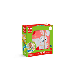 Hape Farm Wooden Blocks Puzzle