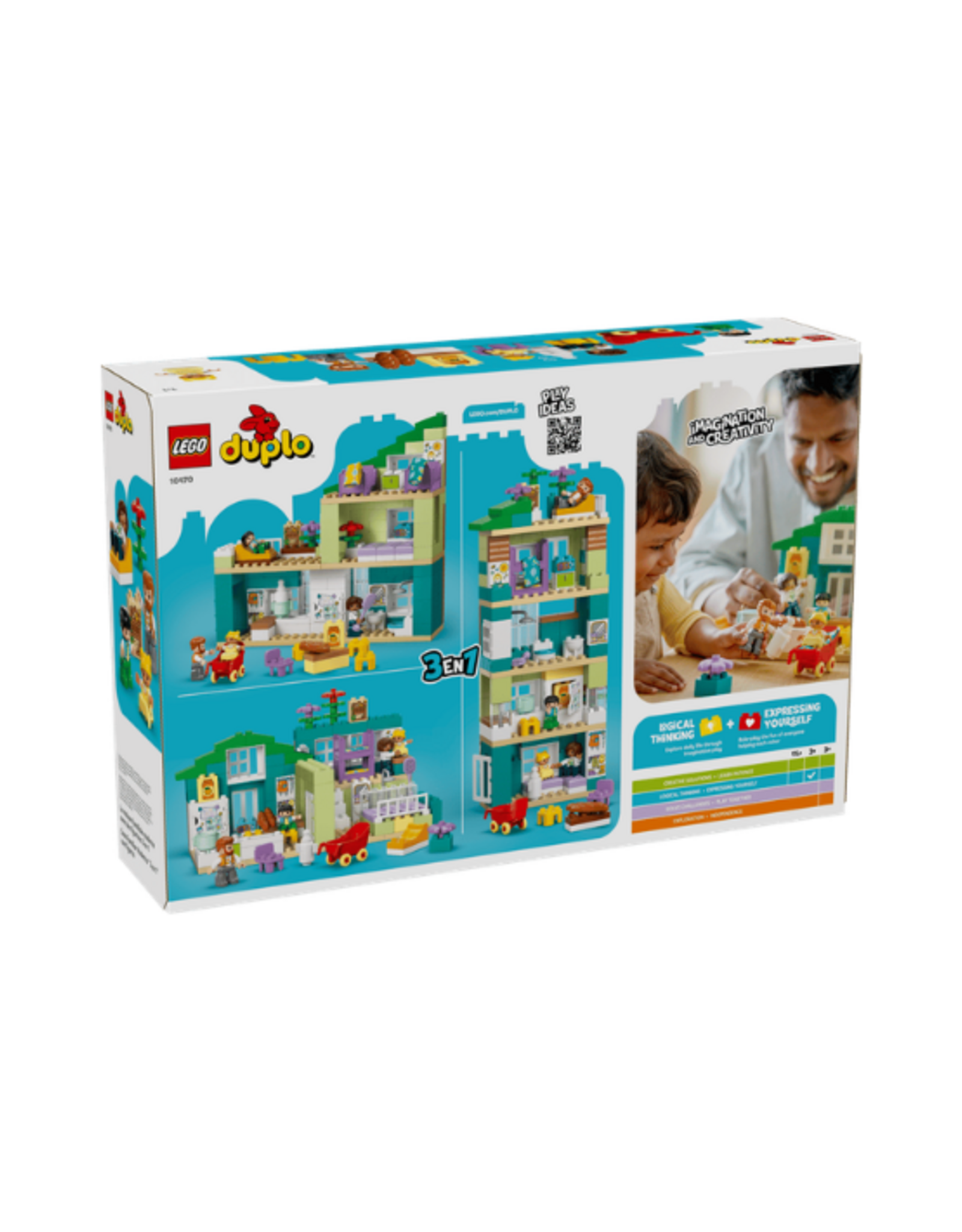 Lego Lego - Duplo - 10470 - 3 in 1 Modern Family House