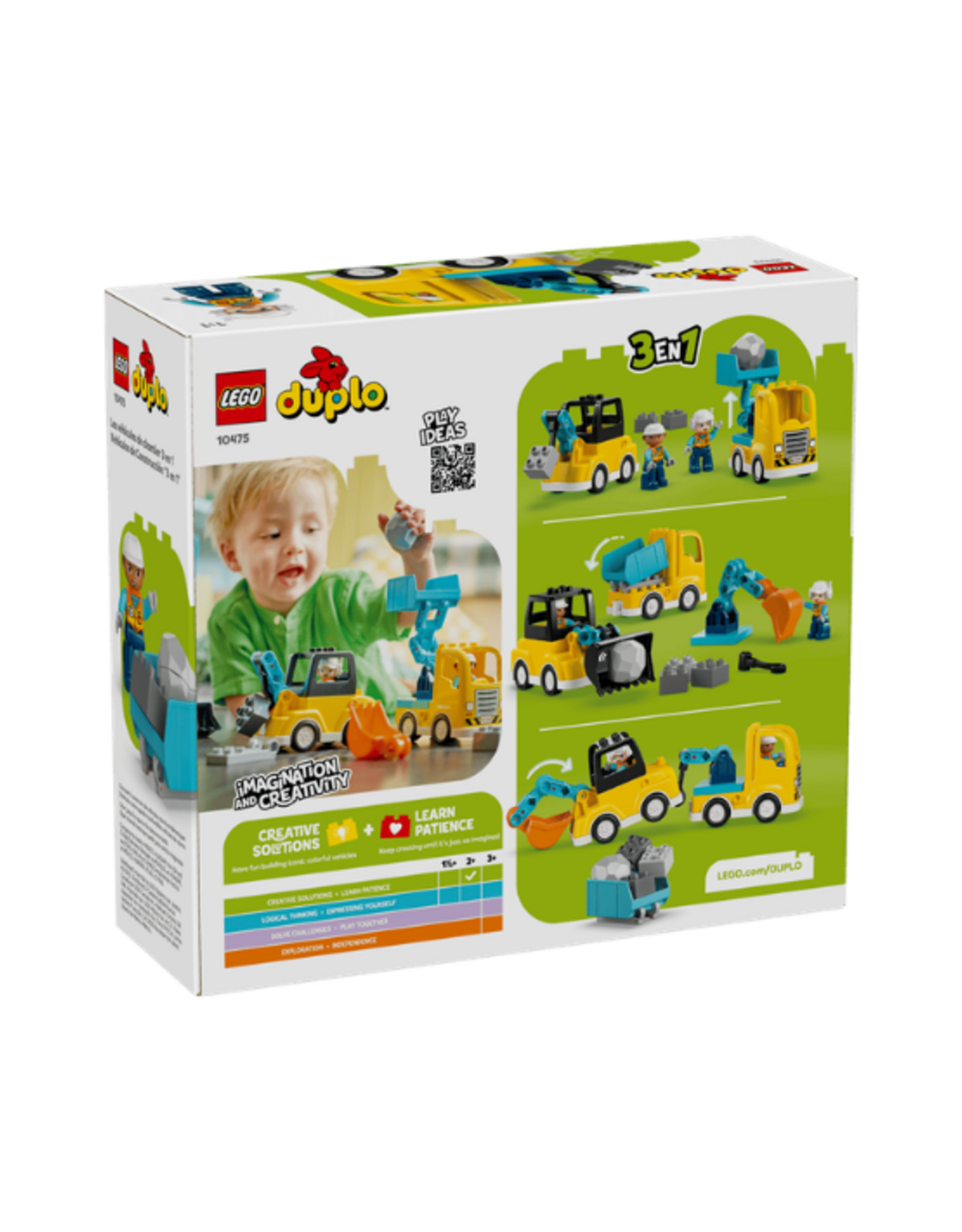 Lego Lego - Duplo - 10475 - 3 in 1 Construction Vehicles