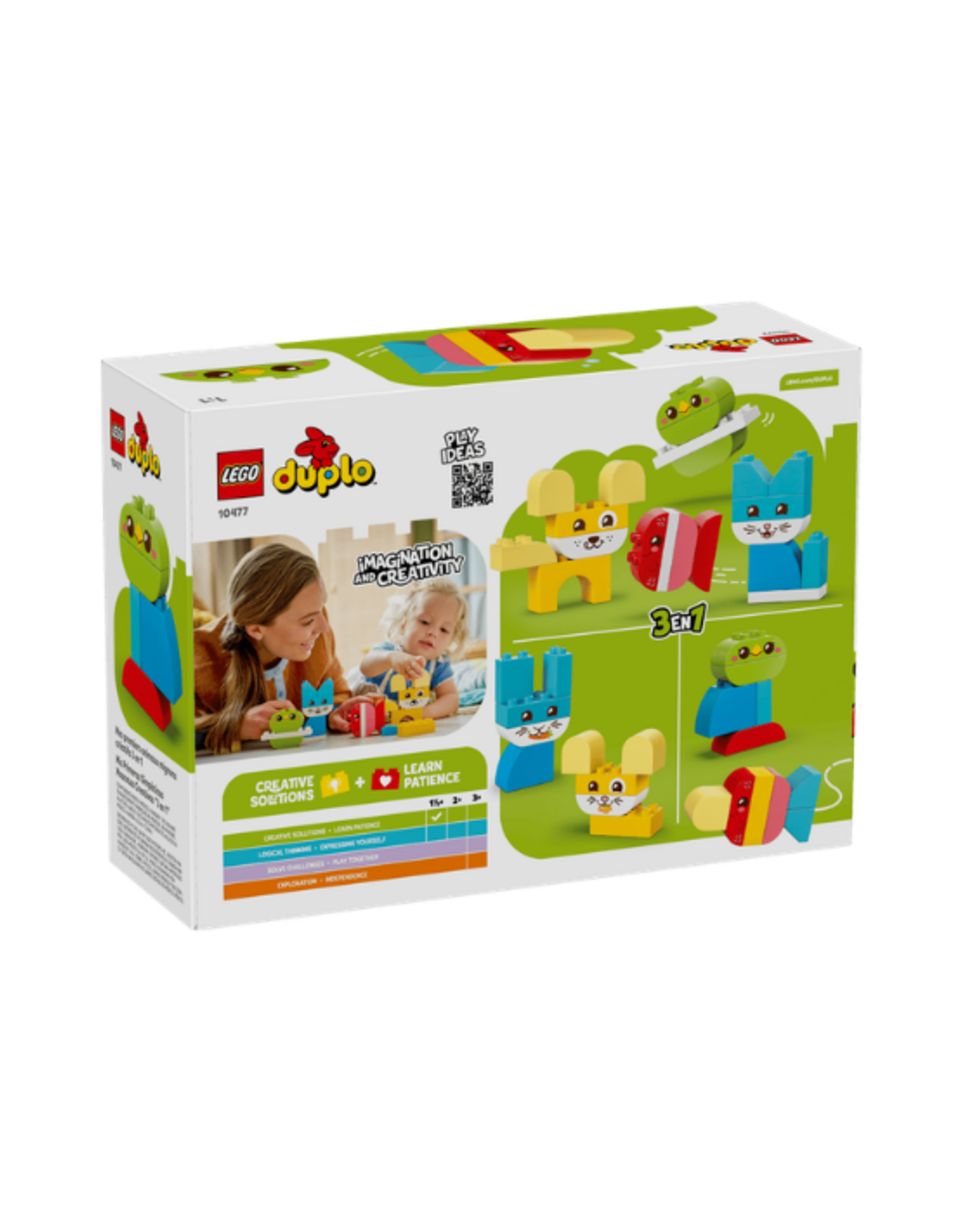 Lego Lego - Duplo - 10477 - 3 in 1 Creative Cute Pets