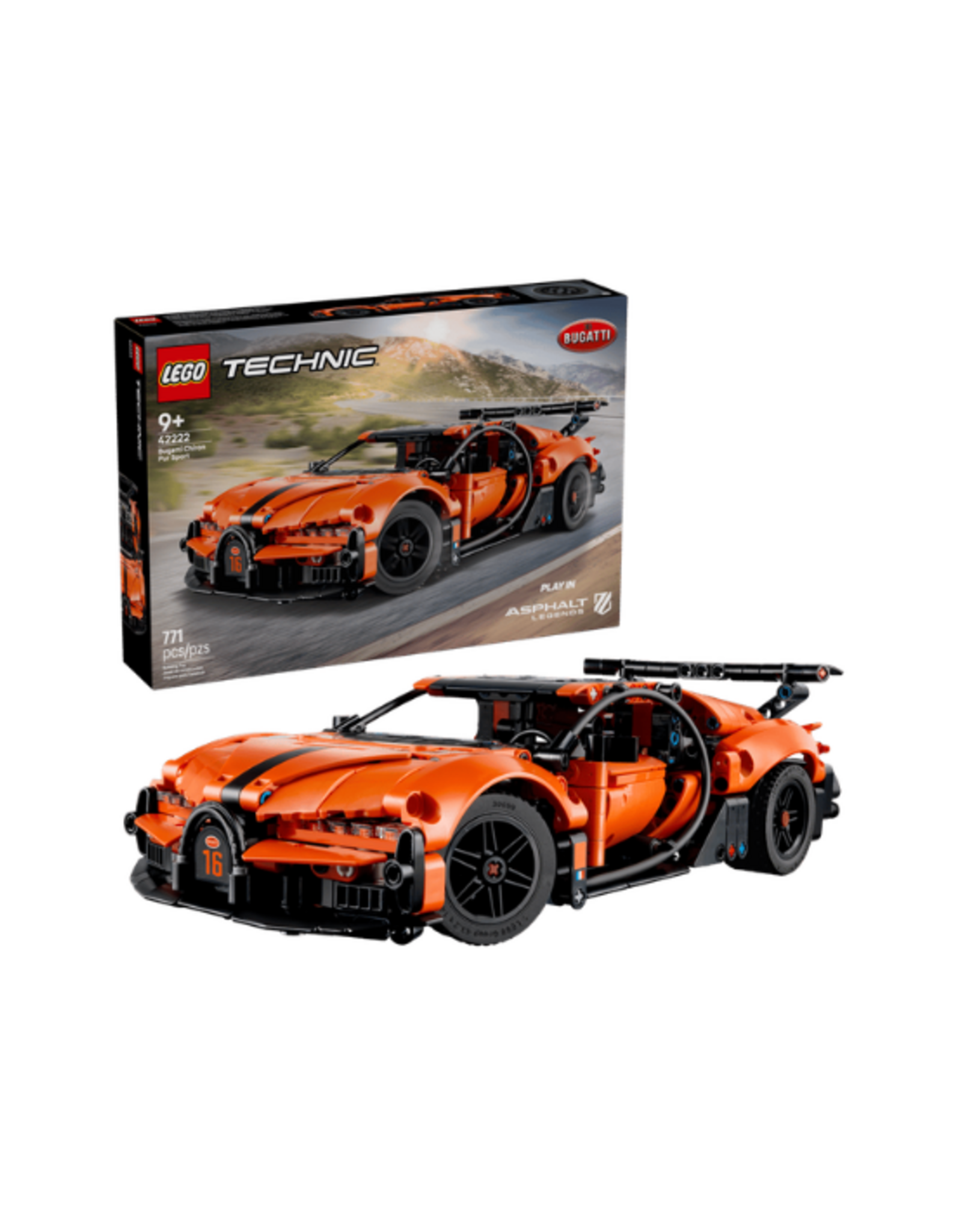 Lego Lego - Technic - 42222 - Bugatti Chiron Pur Sport Hypercar