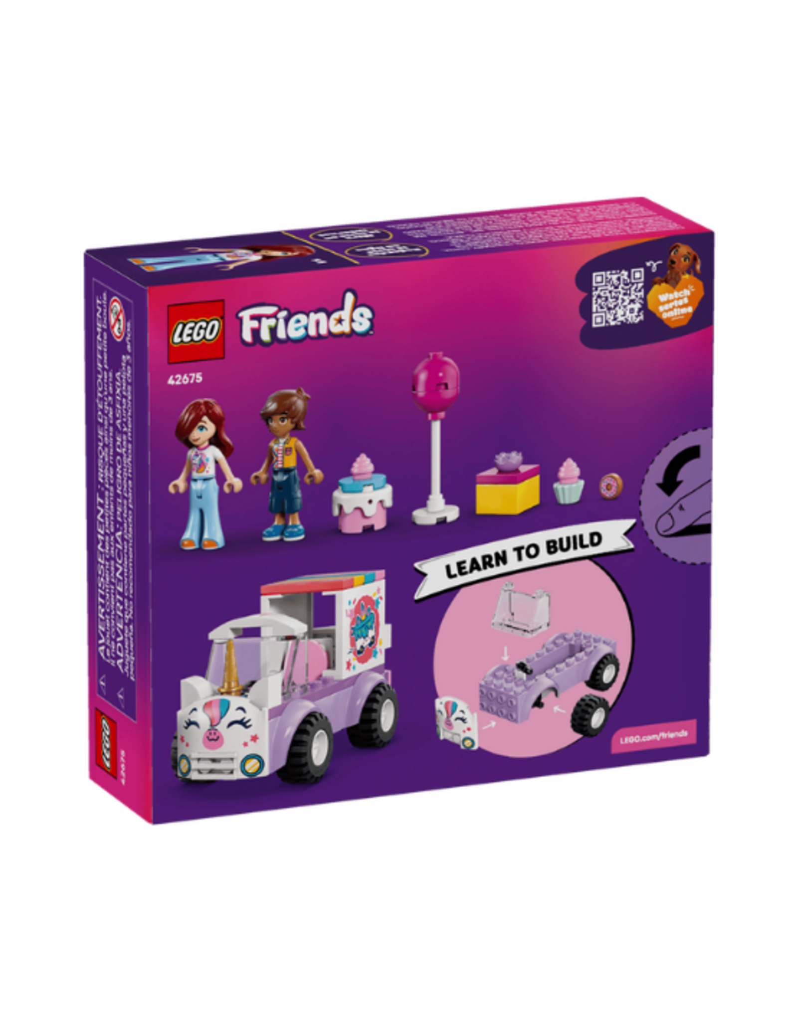 Lego Lego - Friends - 42675 - Unicorn Cake Delivery Car