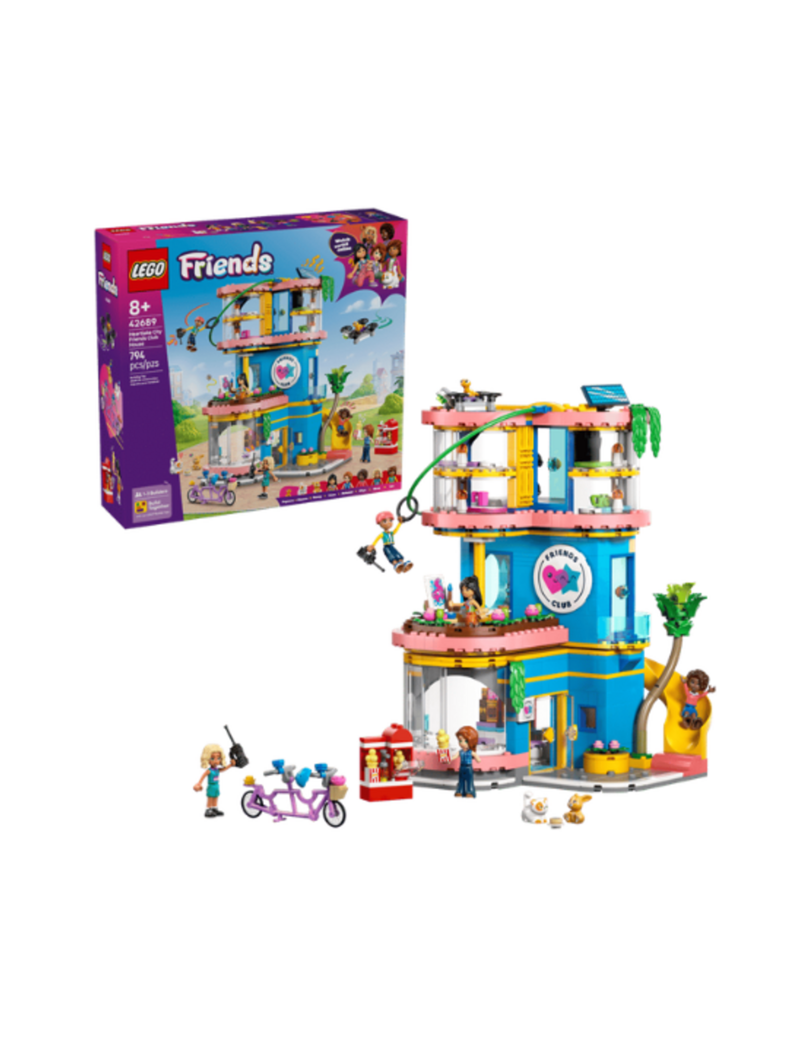 Lego Lego - Friends - 42689 - Heartlake City Friends Club House