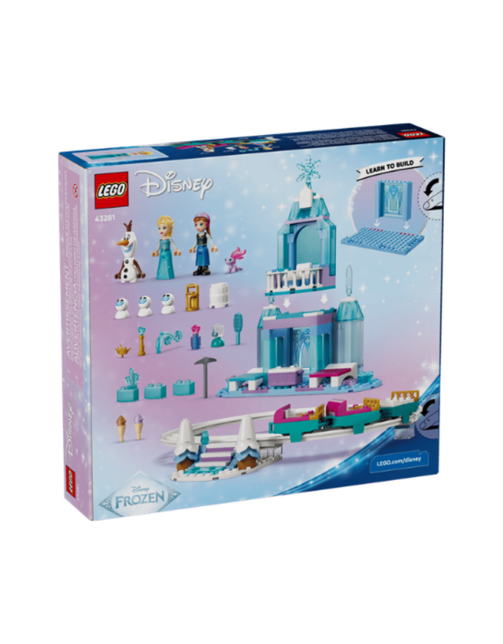 Lego Lego - Disney - 43281 - Elsa's Ice Castle & Snow Ride Adventure