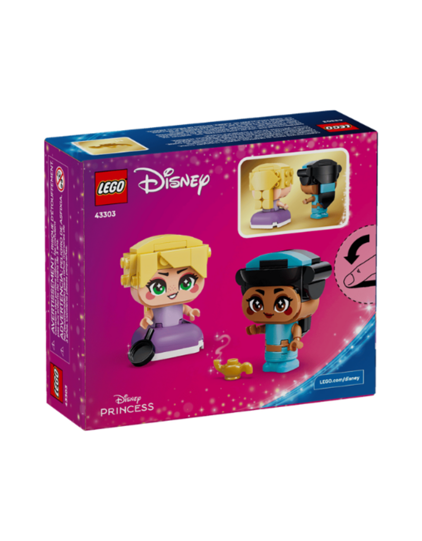Lego Lego - Disney - 43303 - Mini Jasmine & Rapunzel